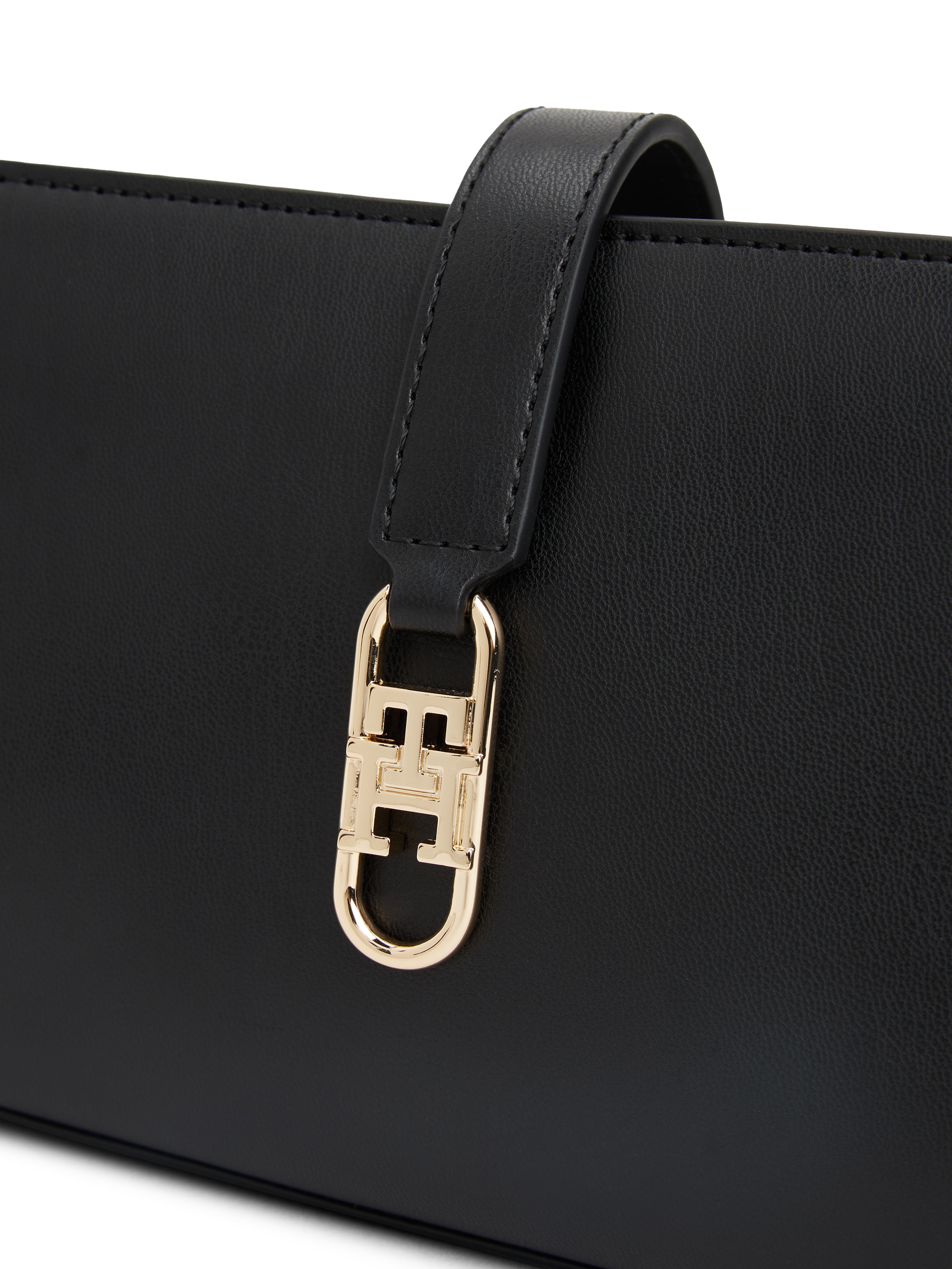 Tommy Hilfiger Umhängetasche »TH LIBRE MINI CROSSOVER«, Damen Schultertasche, Clutch mit elegantem TH-Verschlusselement