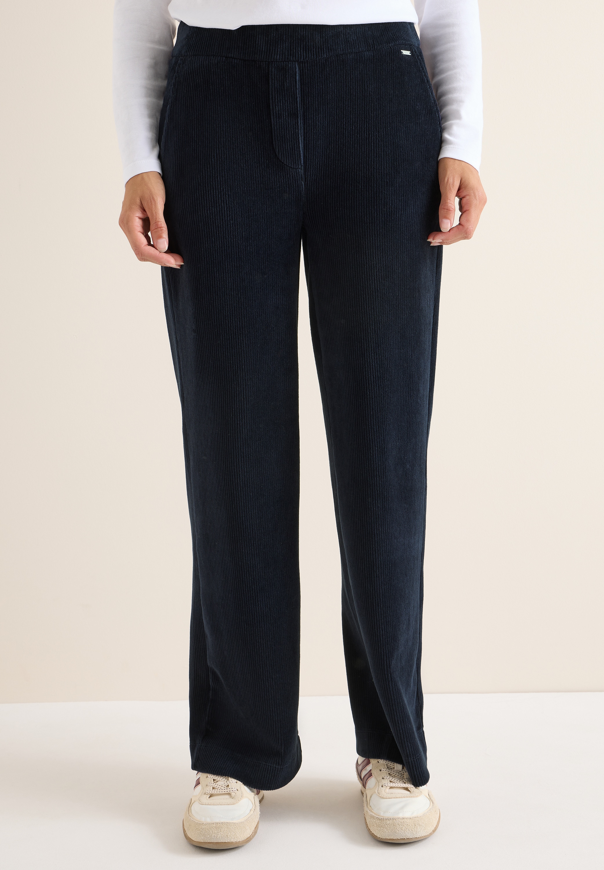 Cecil Cordhose, High Waist günstig online kaufen