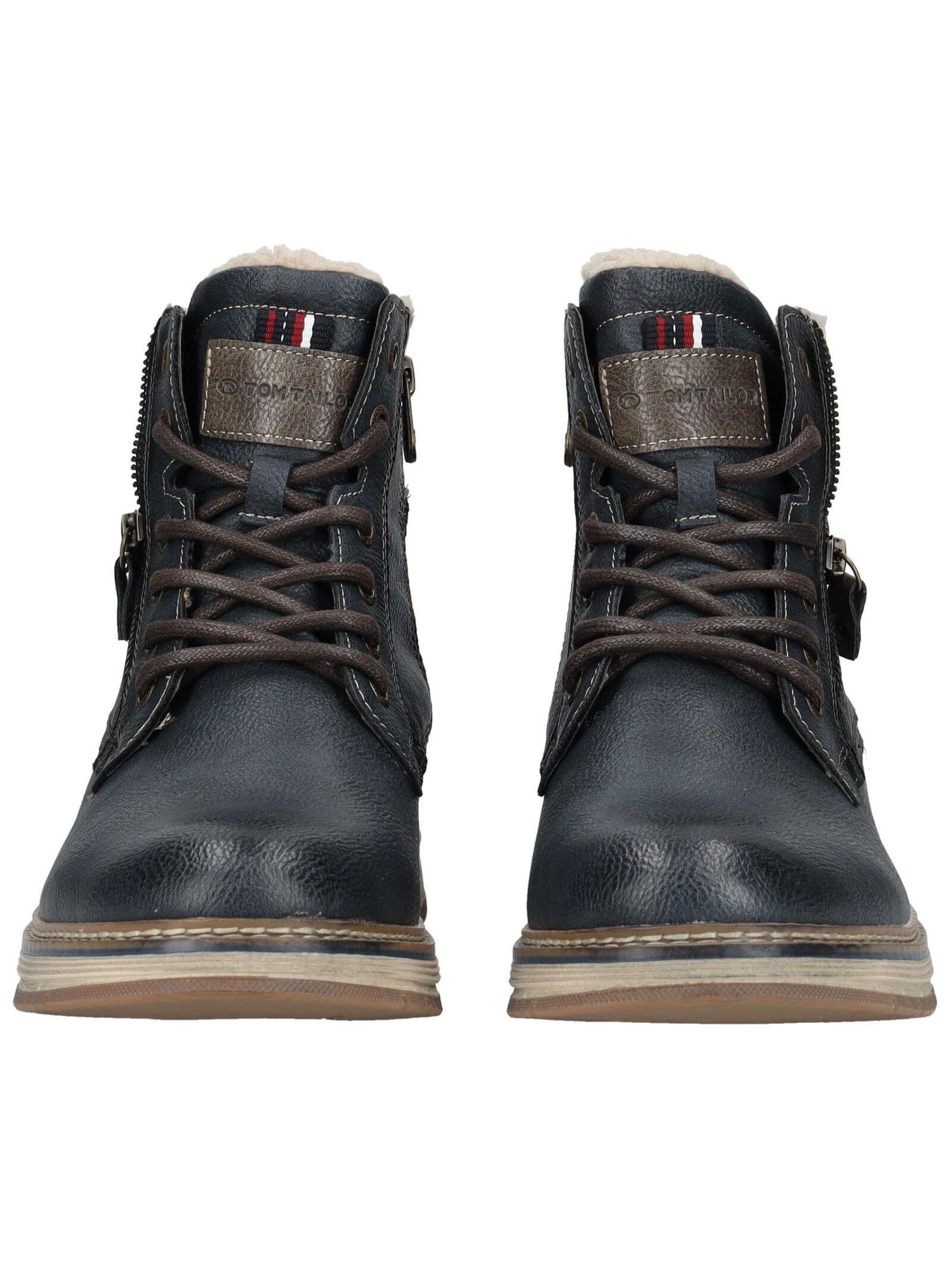 Thumbnail - TOM TAILOR Schnürstiefelette "Tom Tailor Stiefelette Lederimitat/Textil"