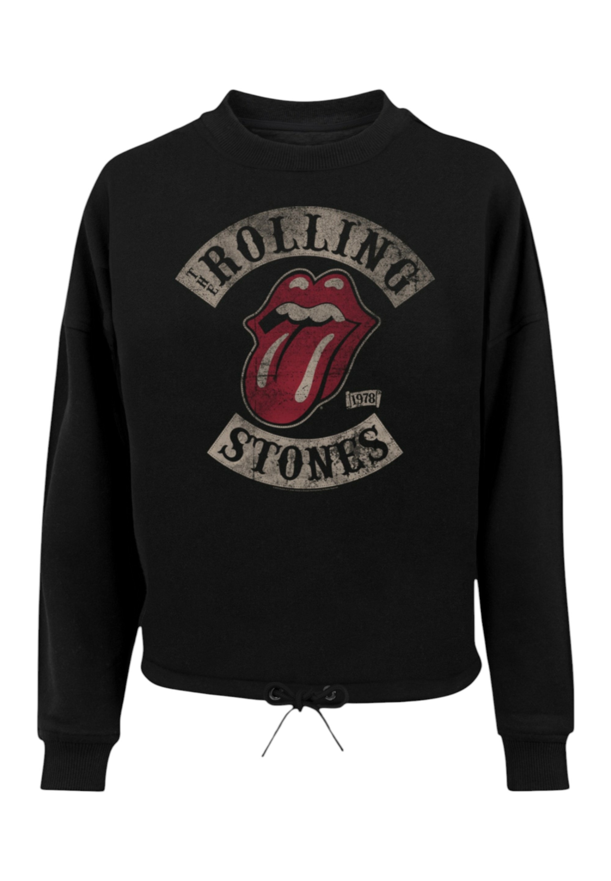 F4NT4STIC Sweatshirt »The Rolling Stones Tour '78 Vector«, Premium Qualität