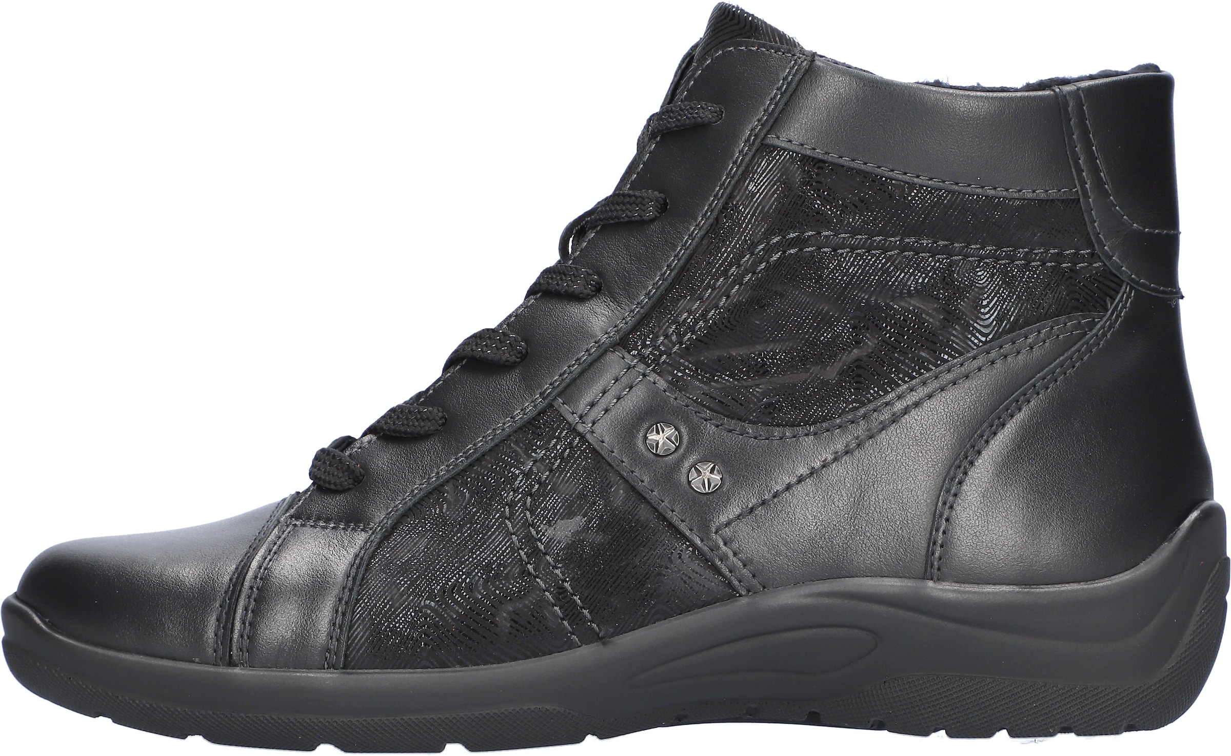 Waldläufer Winterboots »HESNA«, Winterstiefelette, Schnürboots mit herausnehmbarer Einlage, H-Weite
