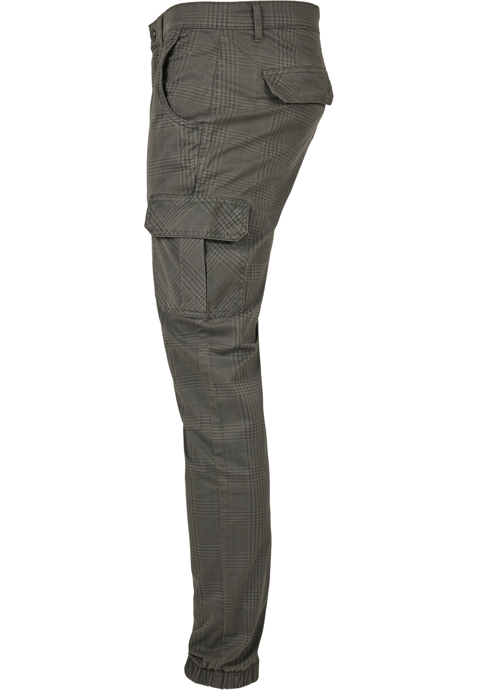 URBAN CLASSICS Cargohose »Urban Classics Herren AOP Glencheck Cargo Jog Pants«, (1 tlg.)