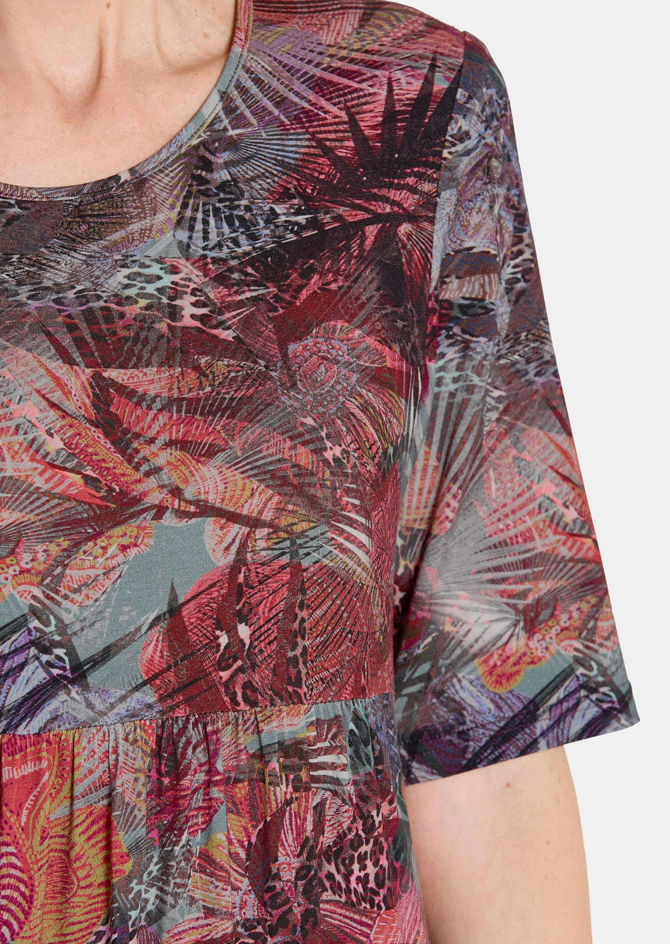 GOLDNER Sommerkleid »Kurzgröße Jerseykleid mit Eingriffstaschen«