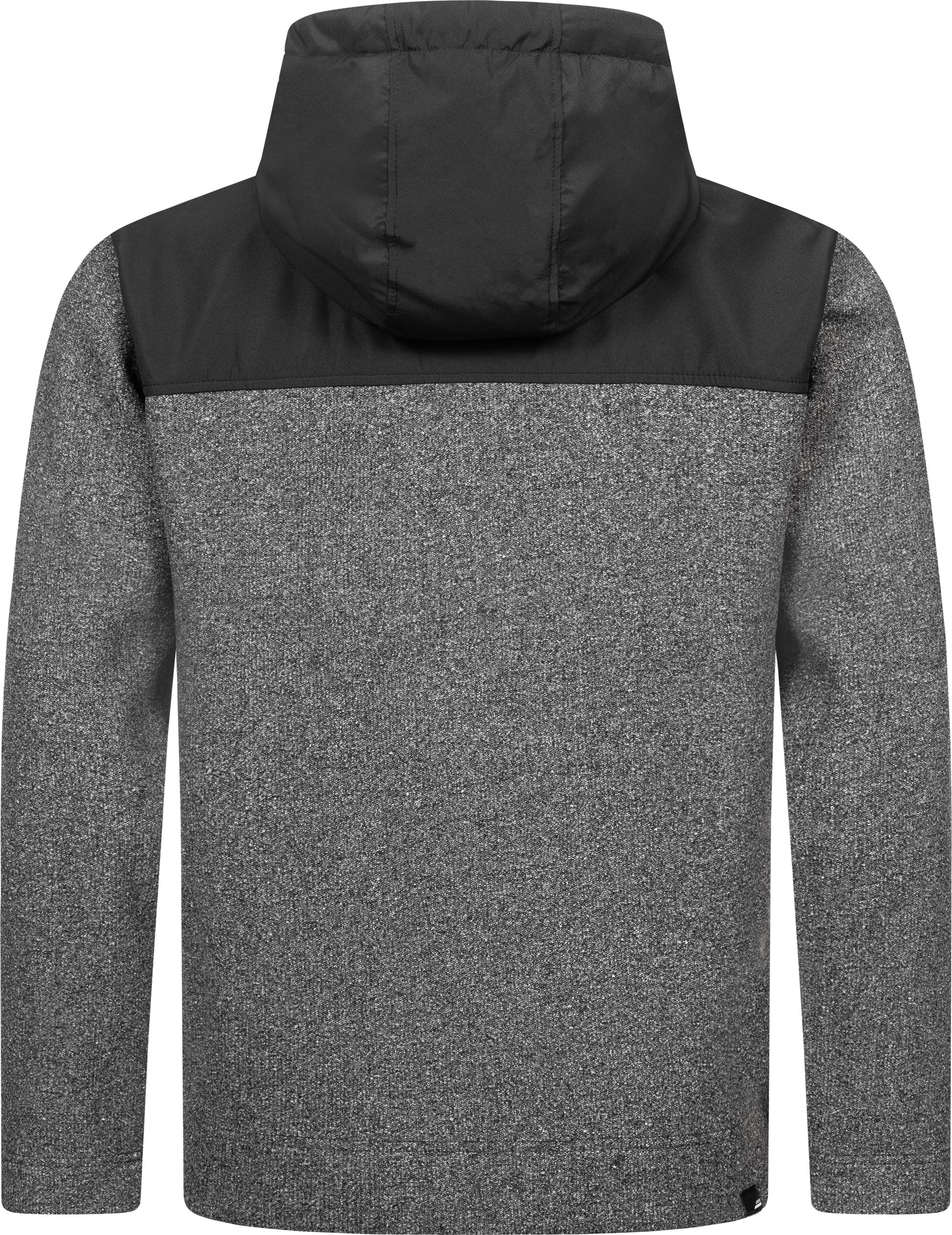 Ragwear Fleecejacke »Brodney«, mit Kapuze, Stylische Herren Übergangsjacke mit Brusttasche