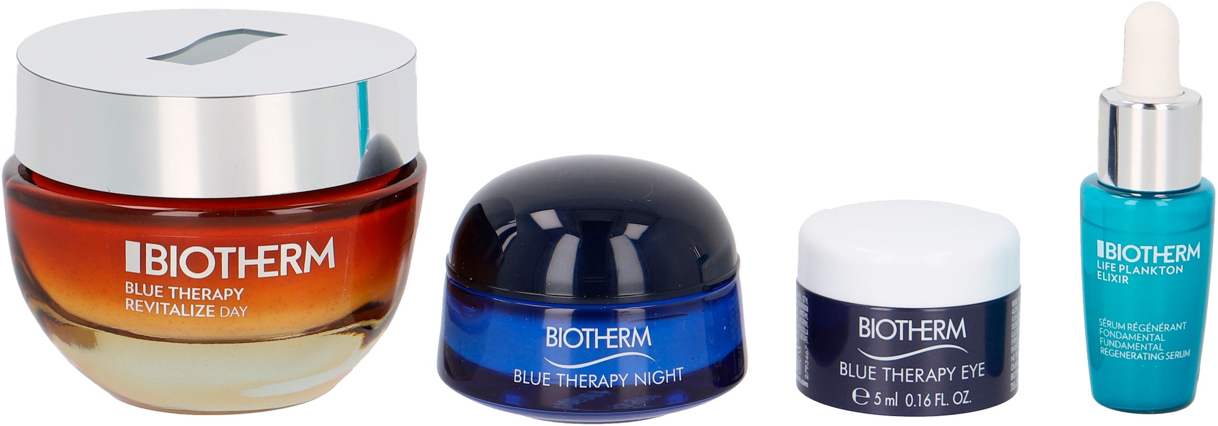 BIOTHERM Gesichtspflege-Set »Blue Therapy Revitalize Day Cream Value Set«, (4 tlg.)