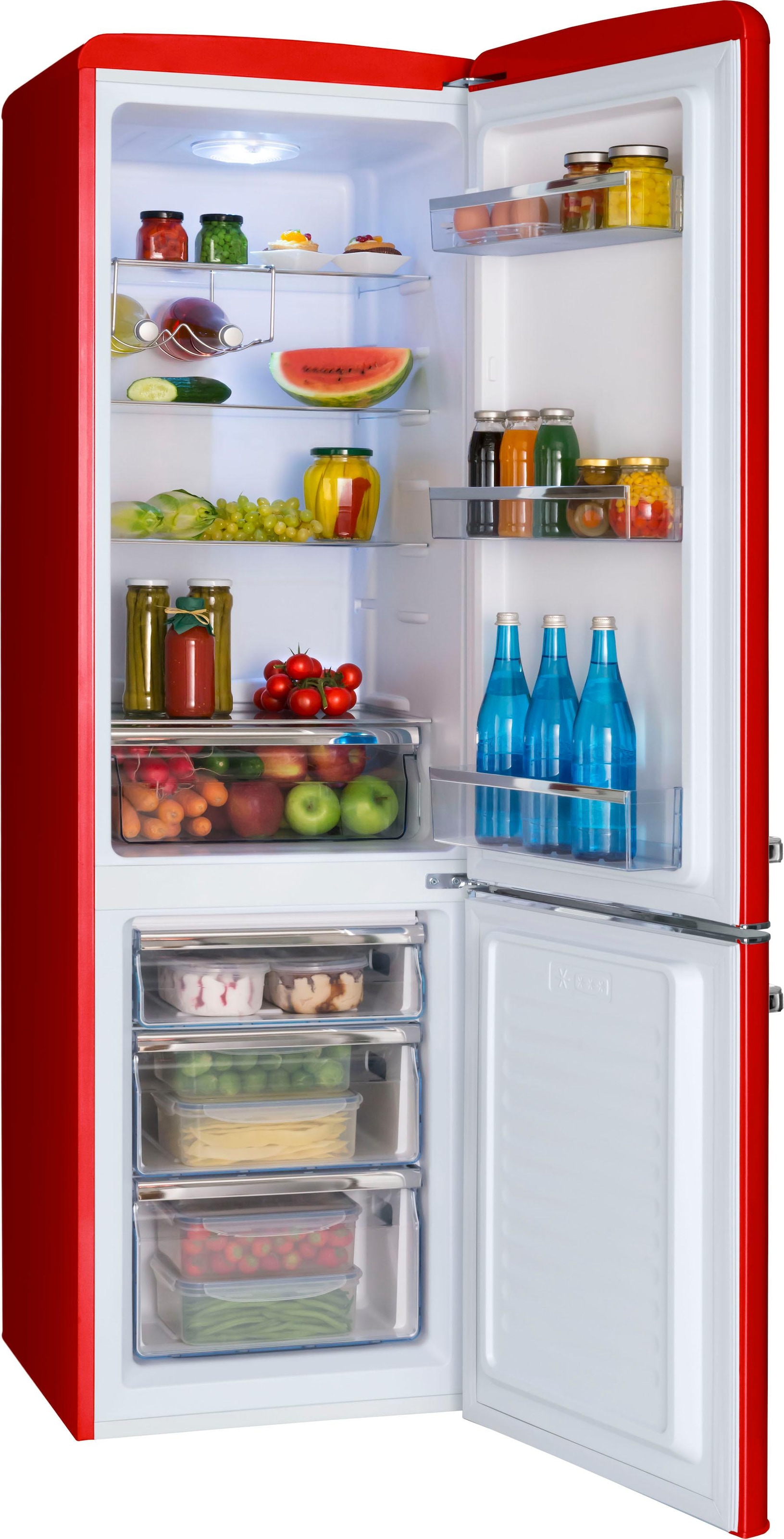 Amica Kühl-/Gefrierkombination »KGCR 387 100R« 181 cm hoch 55 cm breit