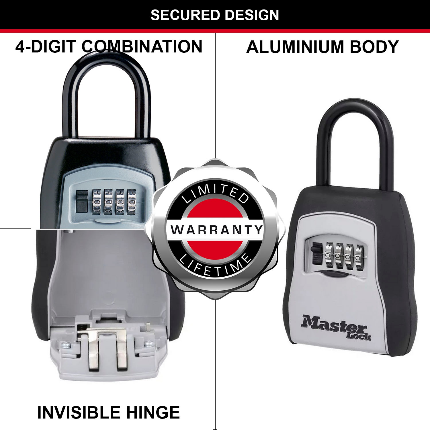 Master Lock Schlüsseltresor »5400EURD«