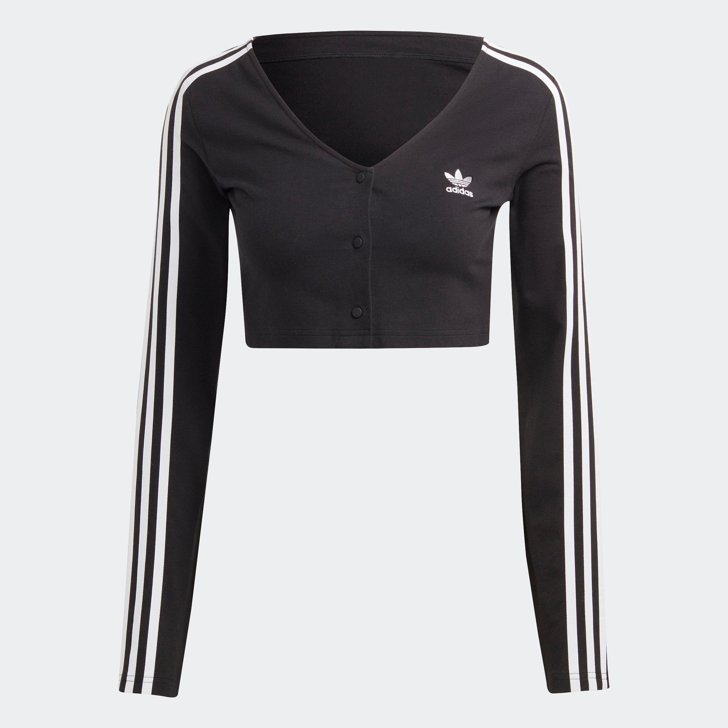 Langarmshirt | 3STREIFEN »ADICOLOR kaufen LONGSLEEVE« BUTTON BAUR CLASSICS adidas Originals