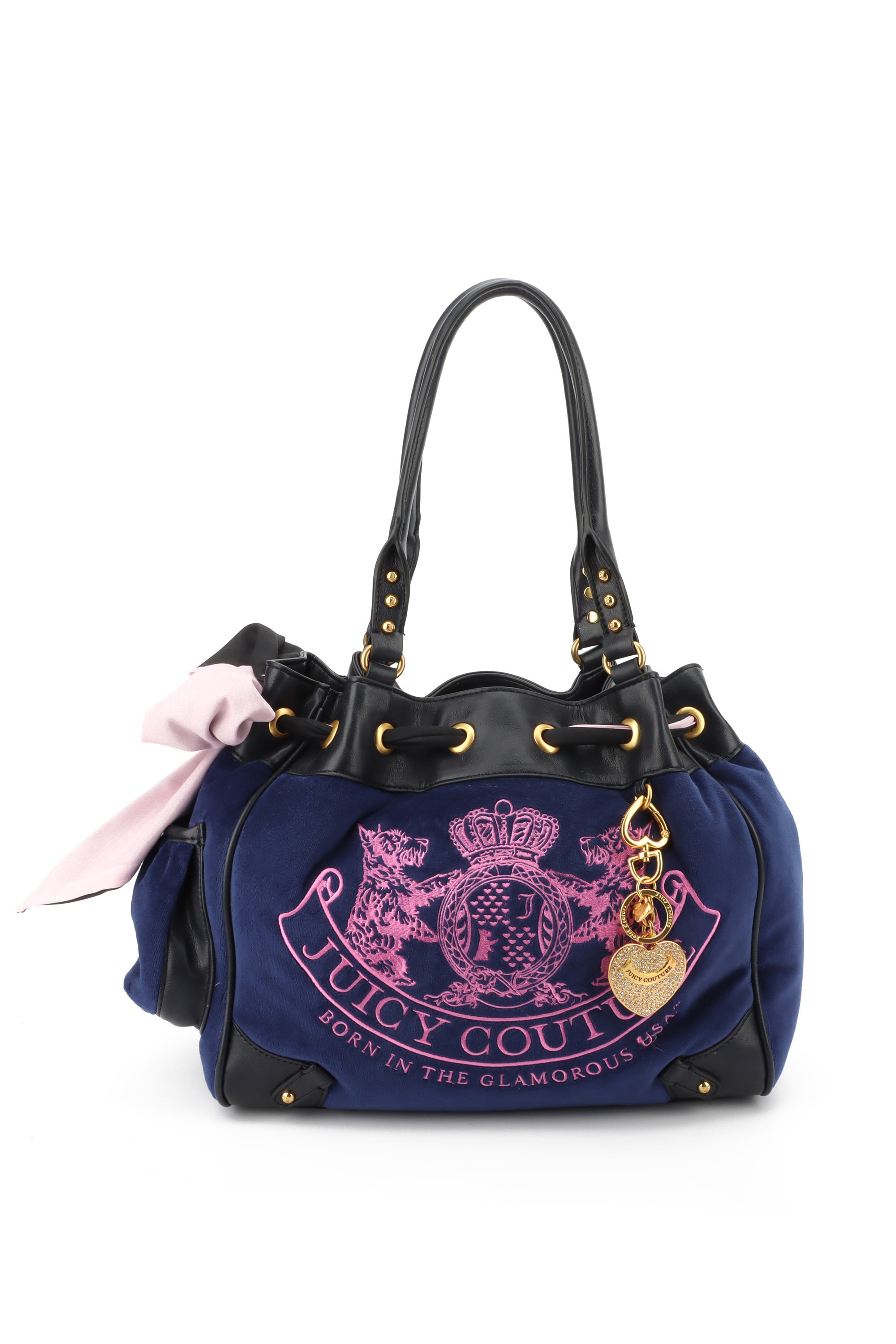 Juicy Couture Tragetasche "DAYDREAMER CLASSIC CREST LARGE DOUBLE HANDLE BAG.. Damen" Tragetasche Damen, Shopper, Einkaufstasche, Fashion, Lifestyle, Sale