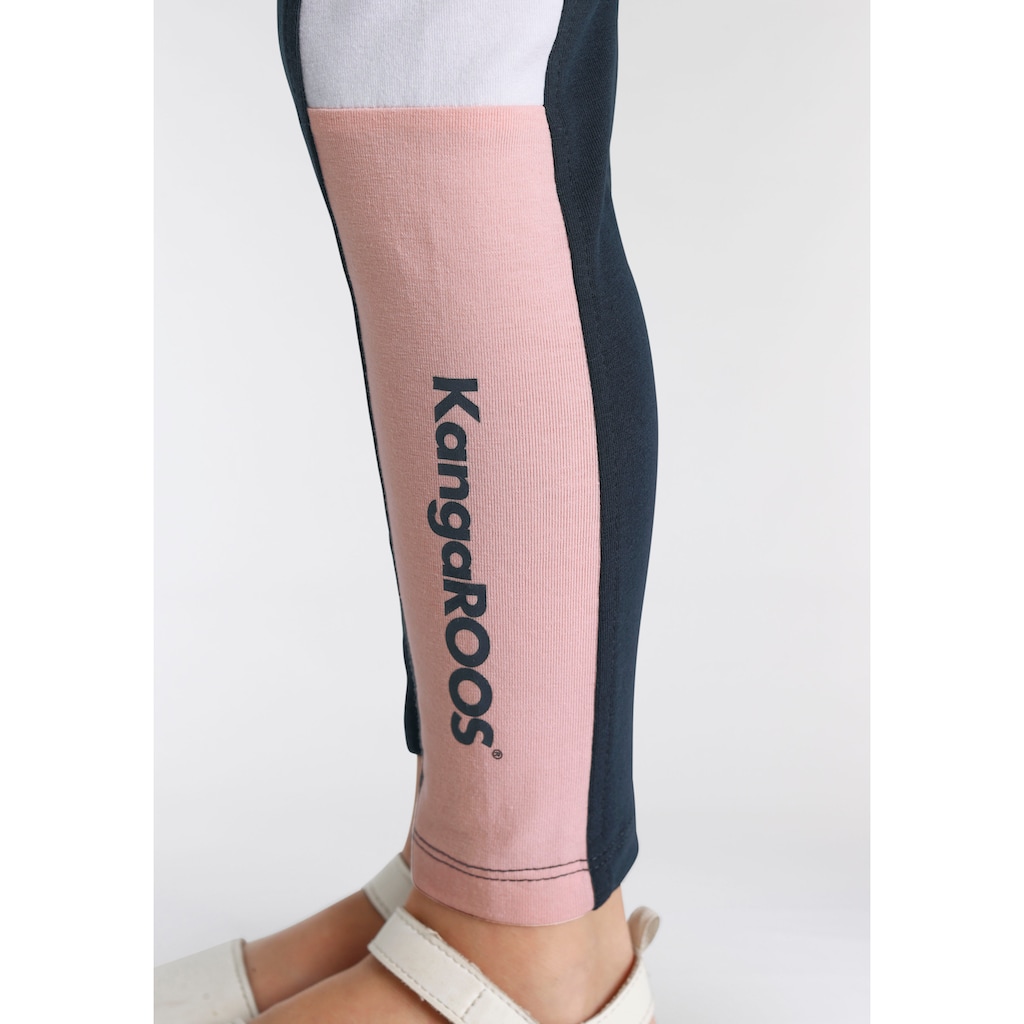 KangaROOS Leggings »Kleine Mädchen«, mit breitem Bündchen