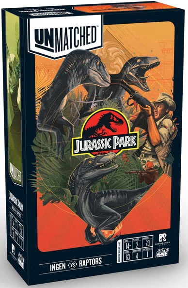 Spiel »Unmatched Jurassic Park 1: InGen vs. The Raptors (englisch)«