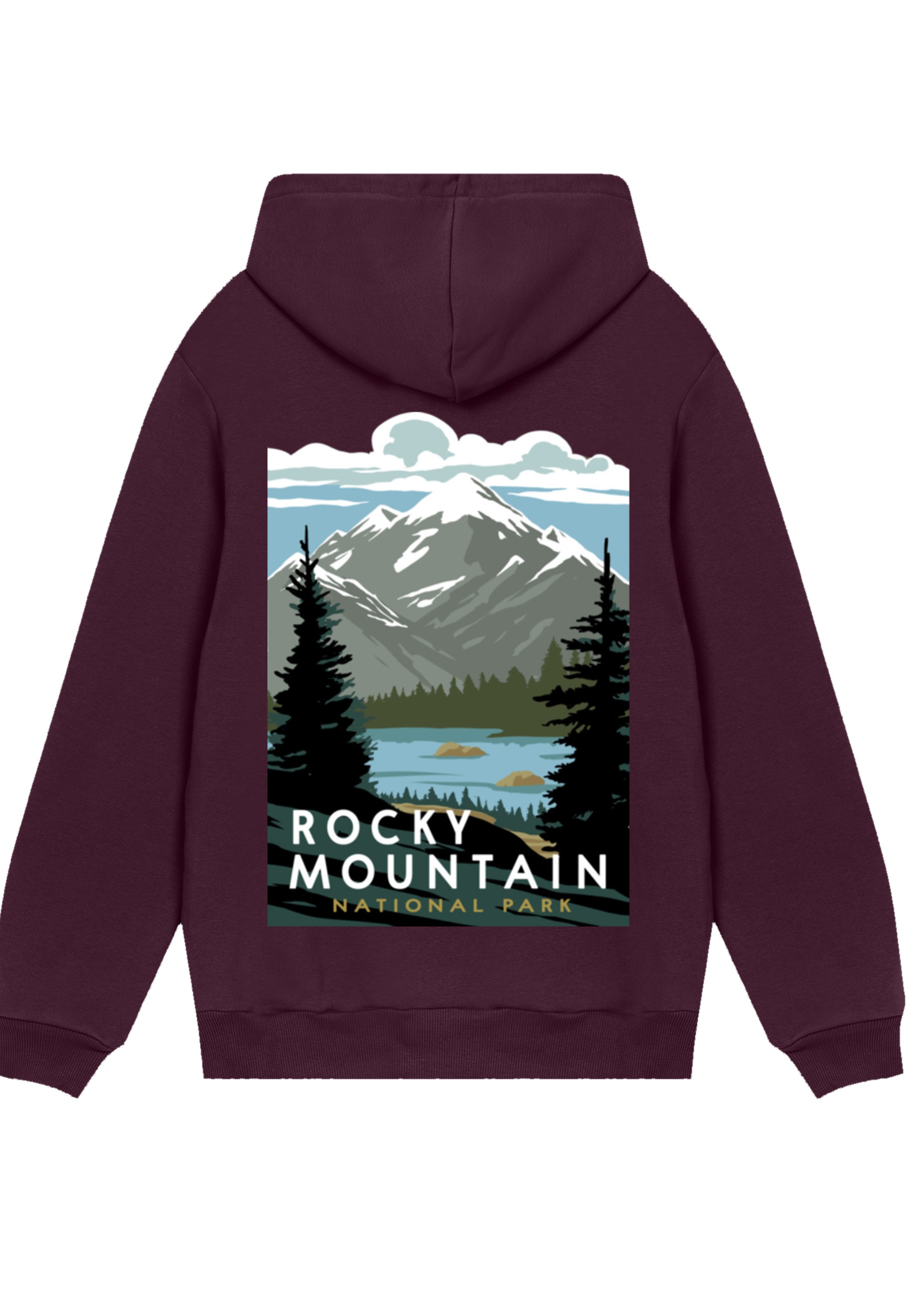 F4NT4STIC Kapuzenpullover "US National Parks Rocky Mountain National Park", günstig online kaufen