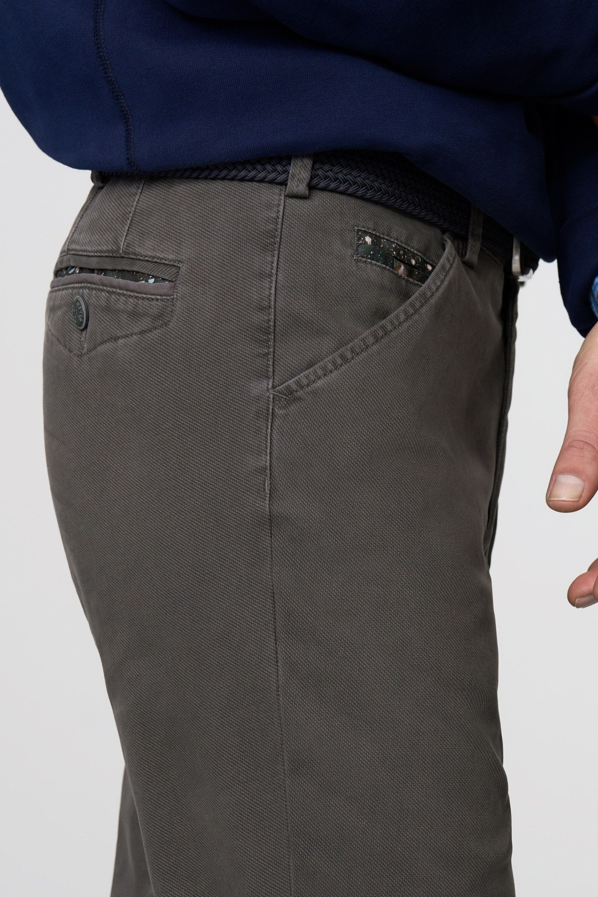 MEYER Chinos »Chicago«, aus Original LIBERTY Stoff
