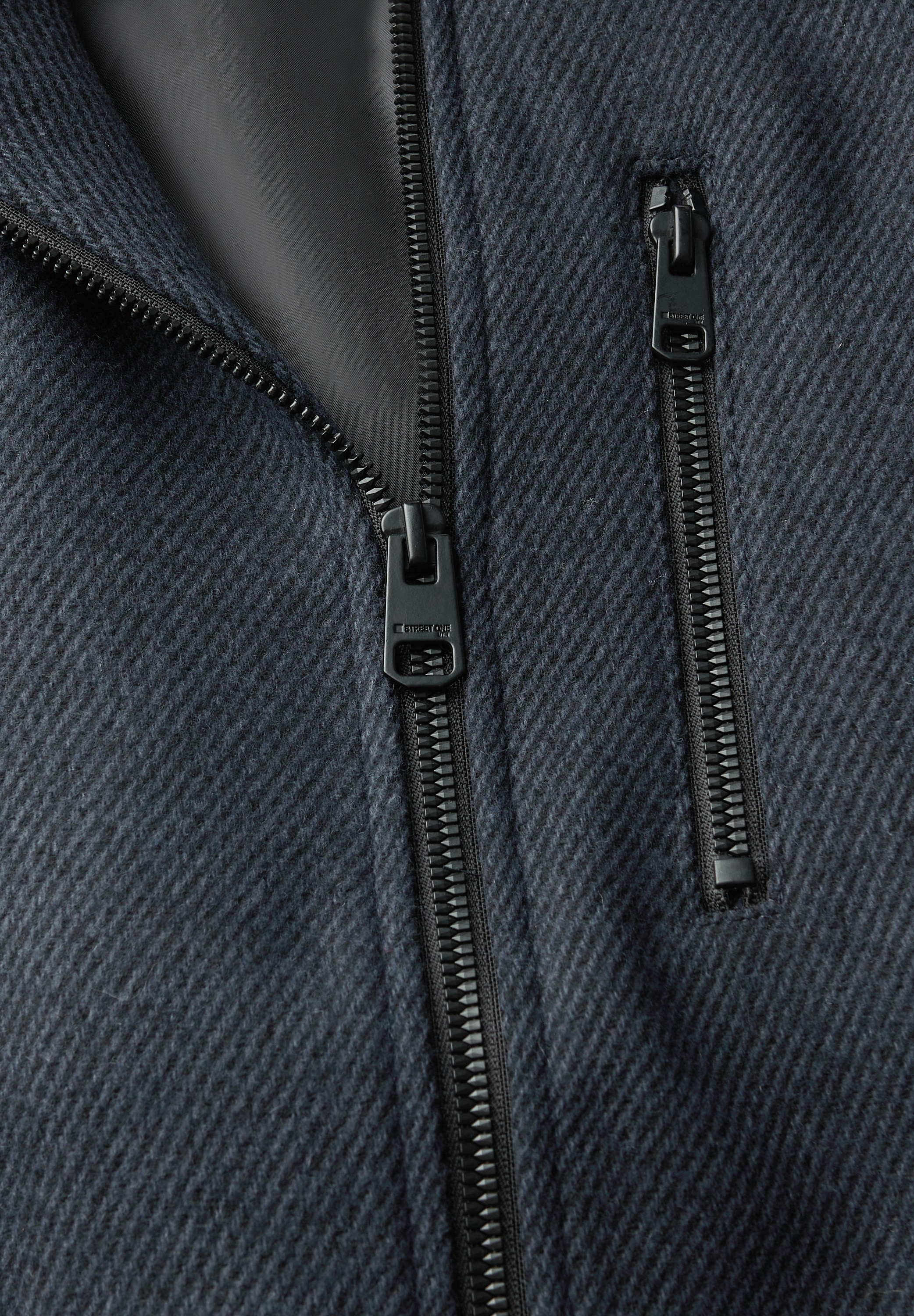 STREET ONE MEN Blouson, ohne Kapuze, mit Stehkragen
