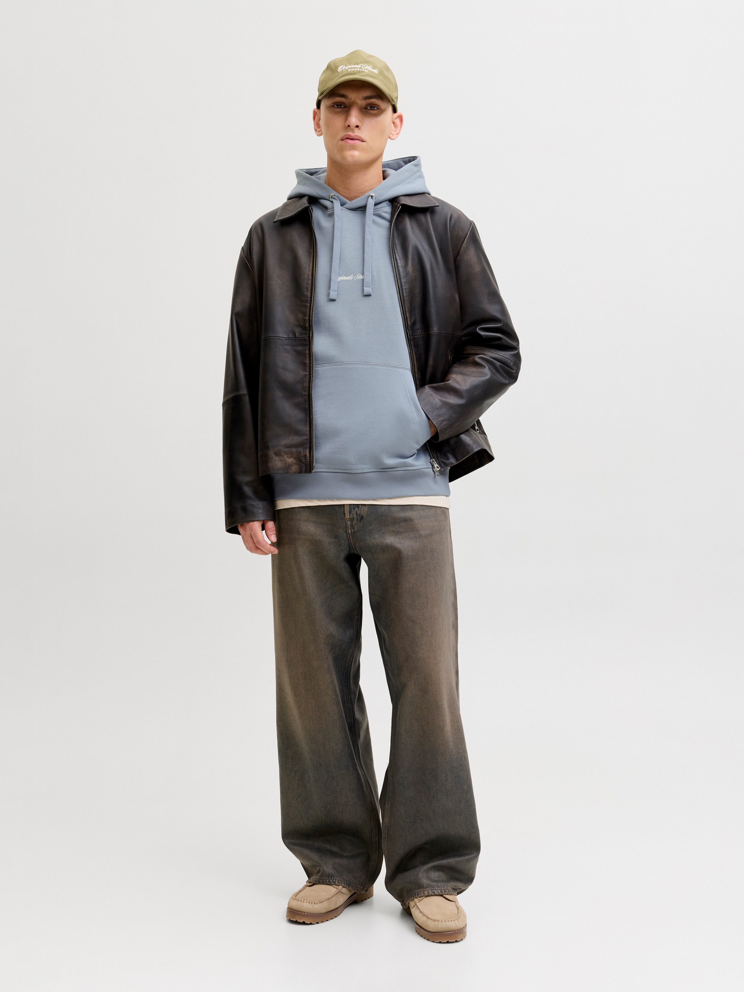 Jack & Jones Sweat à Capuche Norrebro Emb Tradewinds 2XL Homme 3