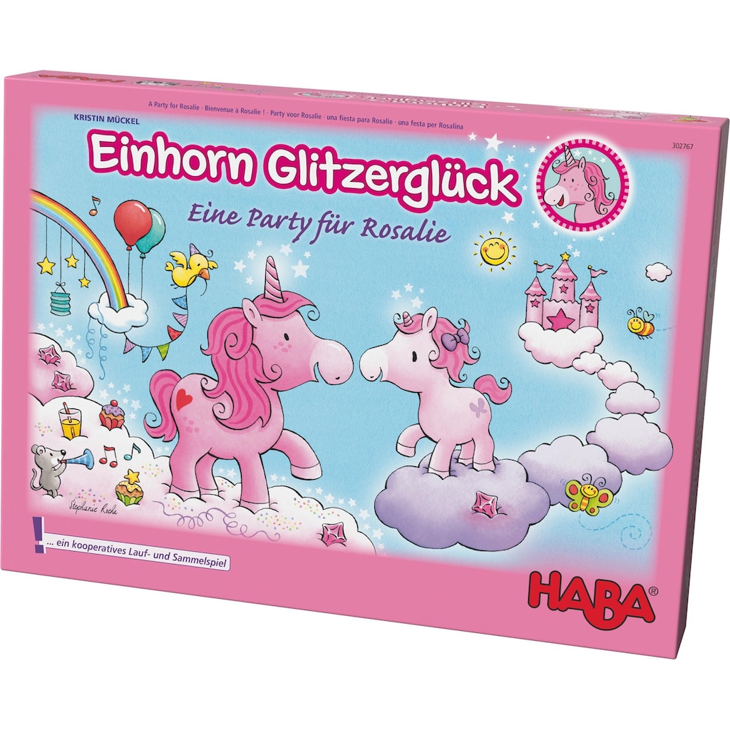 Haba Spiel »Einhorn Glitzerglück - Eine Party für Rosalie«