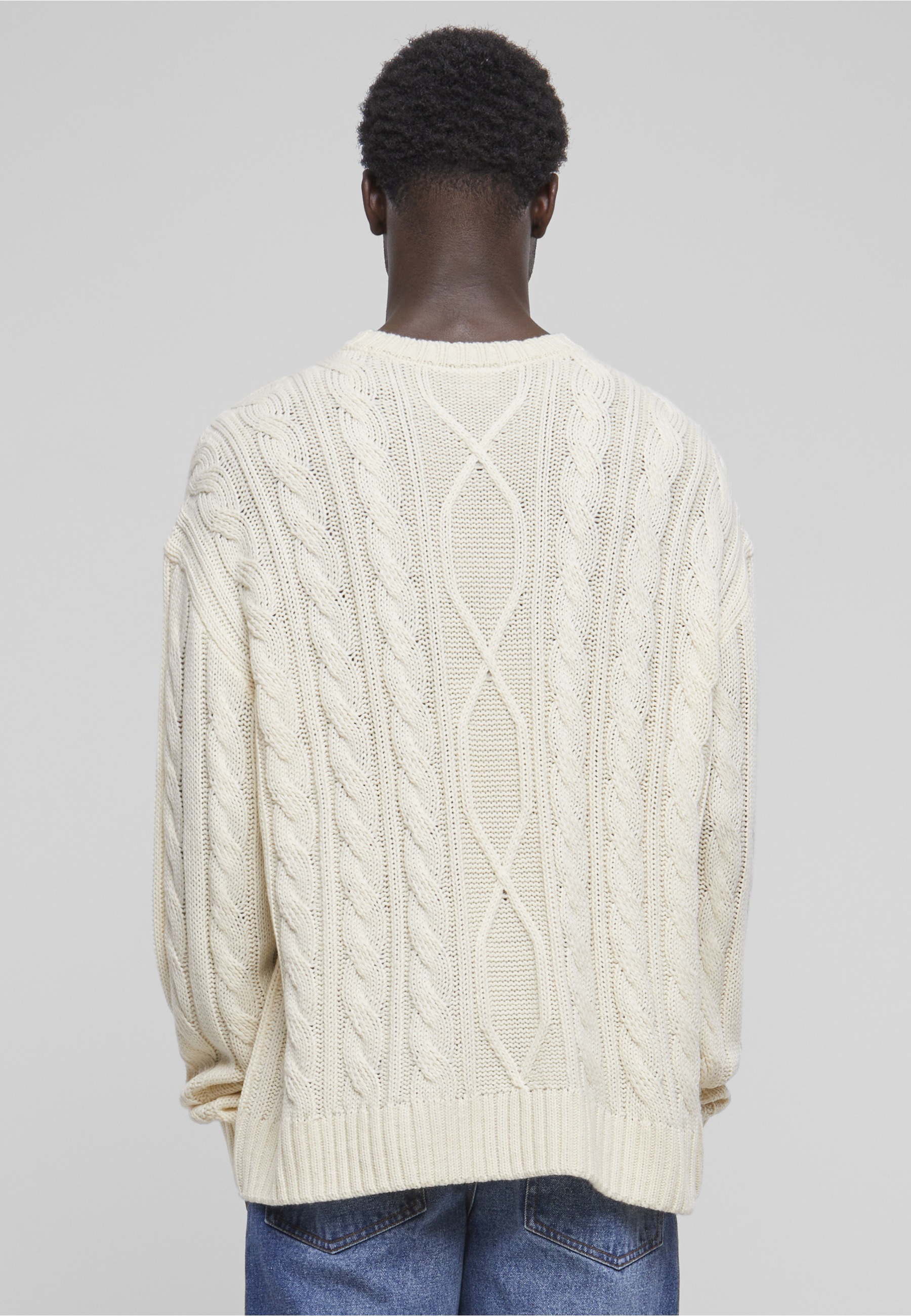 URBAN CLASSICS Rundhalspullover »Urban Classics Herren Set In Boxy Sweater« 1 Stk.