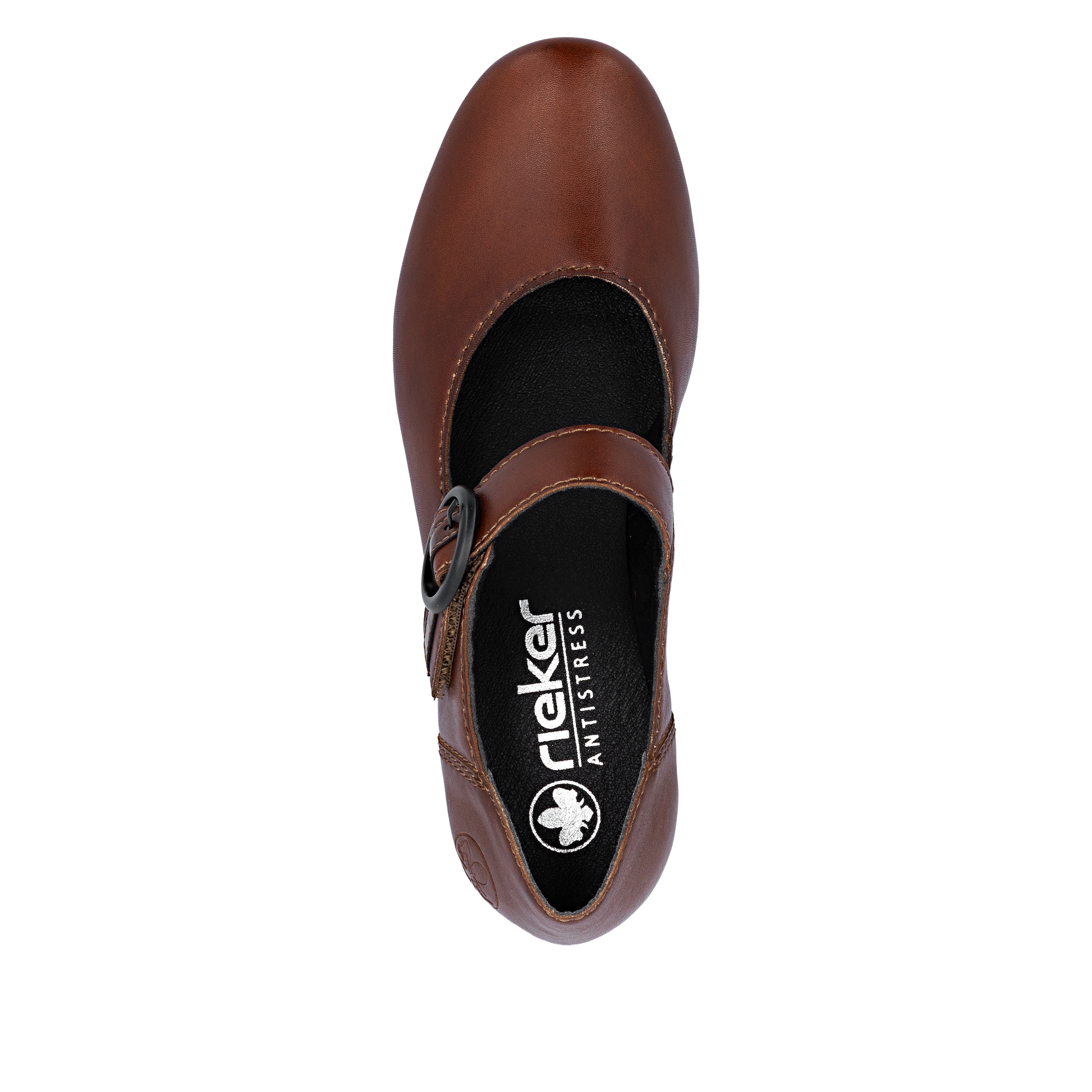 Rieker Spangenpumps  , Festtagsschuh, Pumps, Trichterabsatz, mit Klettriemchen