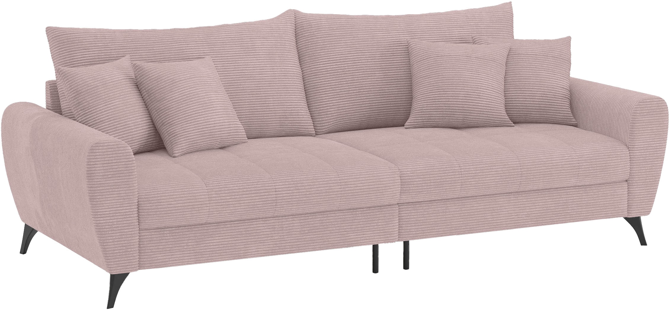 Home affaire Big-Sofa "Blackburn II", Wahlweise mit Kaltschaumpolsterung bis 140 kg belastbar