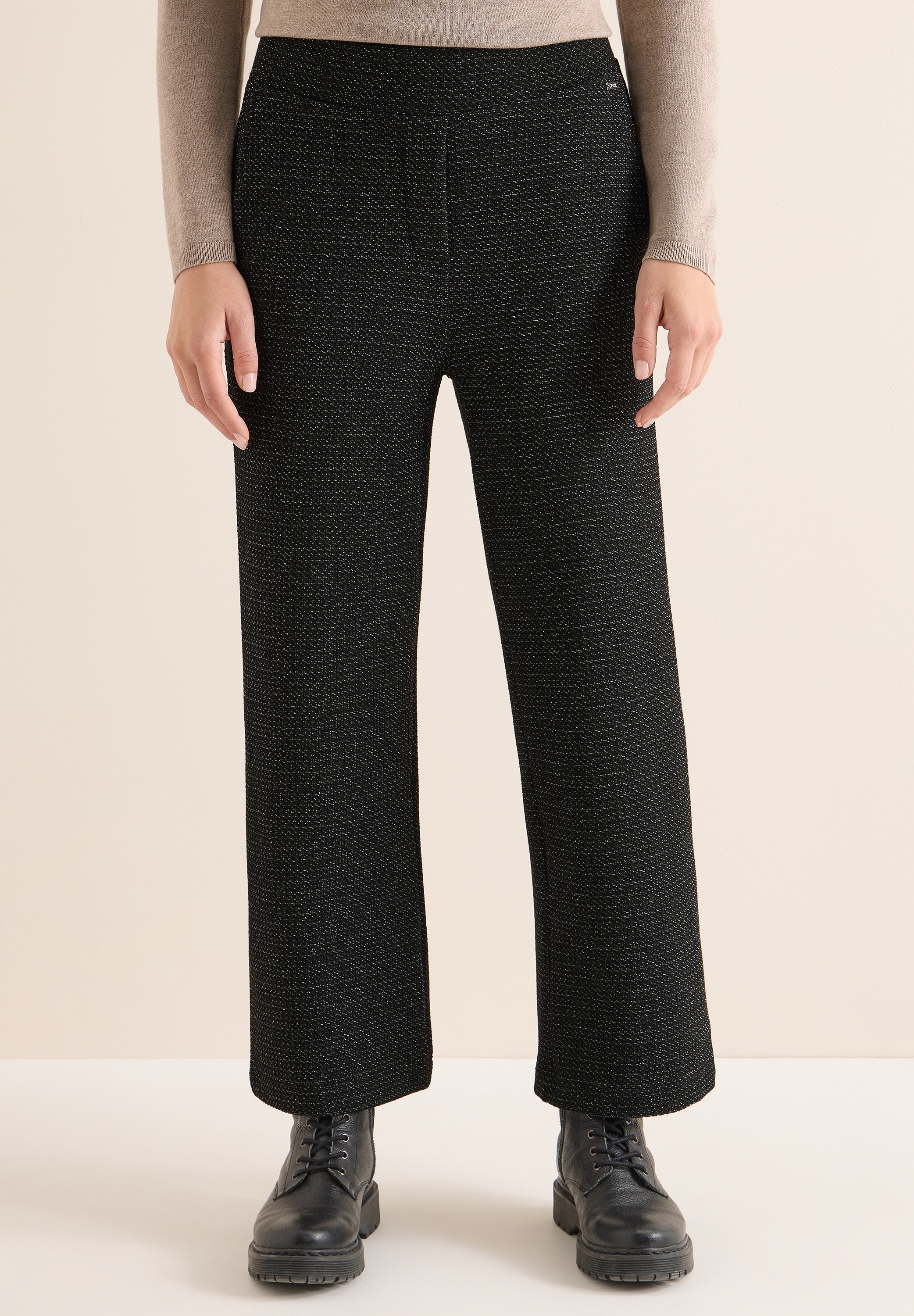 Cecil Stoffhose High Waist günstig online kaufen