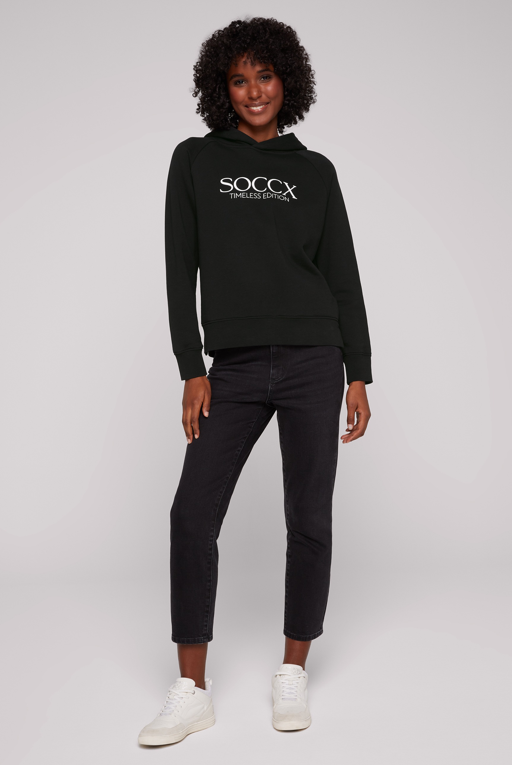 SOCCX Kapuzensweatshirt, aus Baumwolle