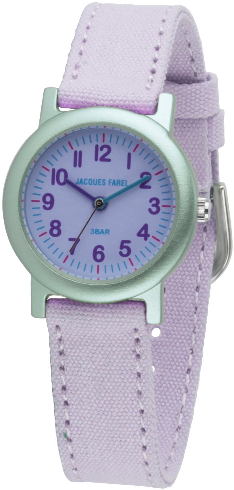 Jacques Farel Quarzuhr »ORG 0310«, Armbanduhr, Kinderuhr, Mädchenuhr, ideal auch als Geschenk