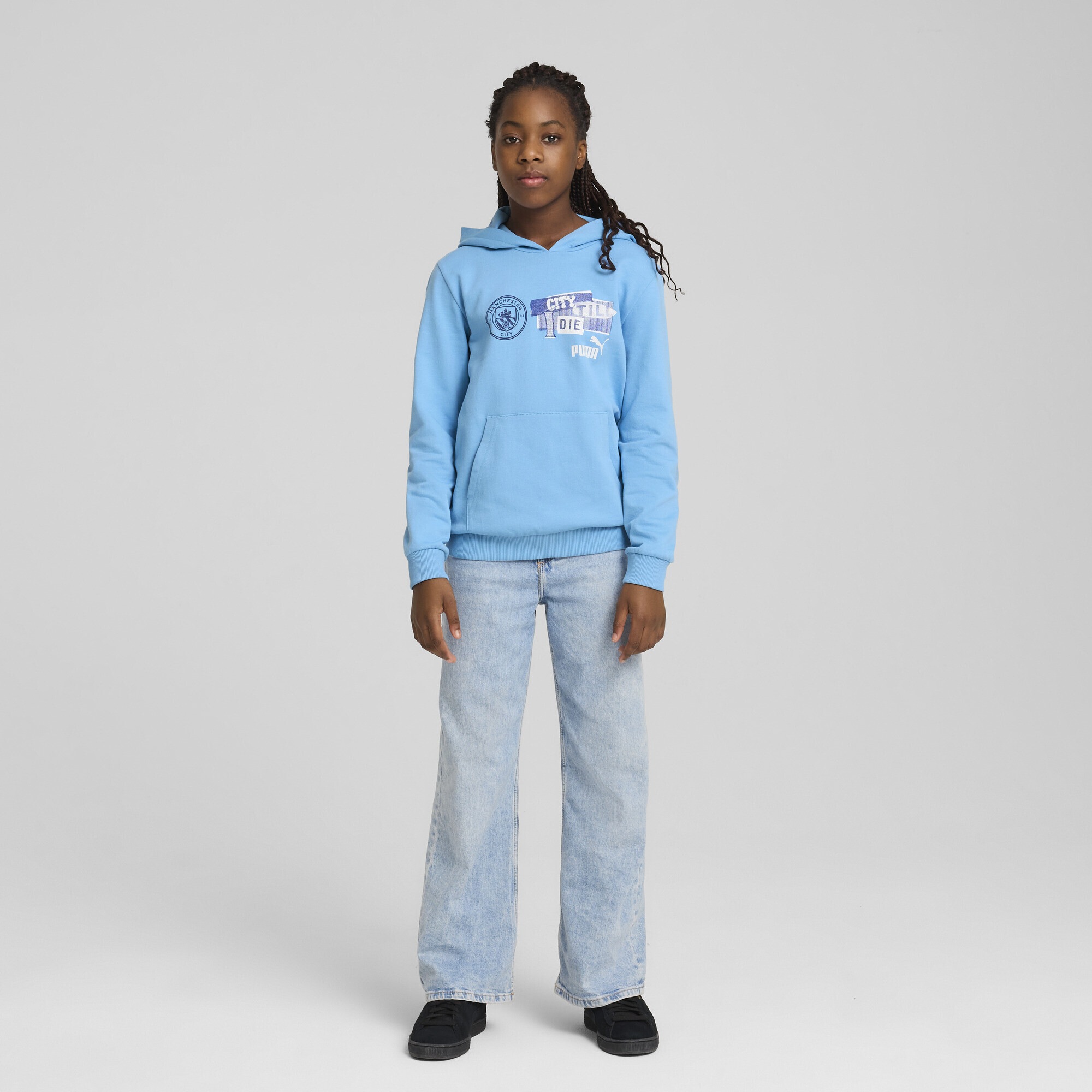 PUMA Trainingspullover »Manchester City ftblNRGY Hoodie Jugendliche«