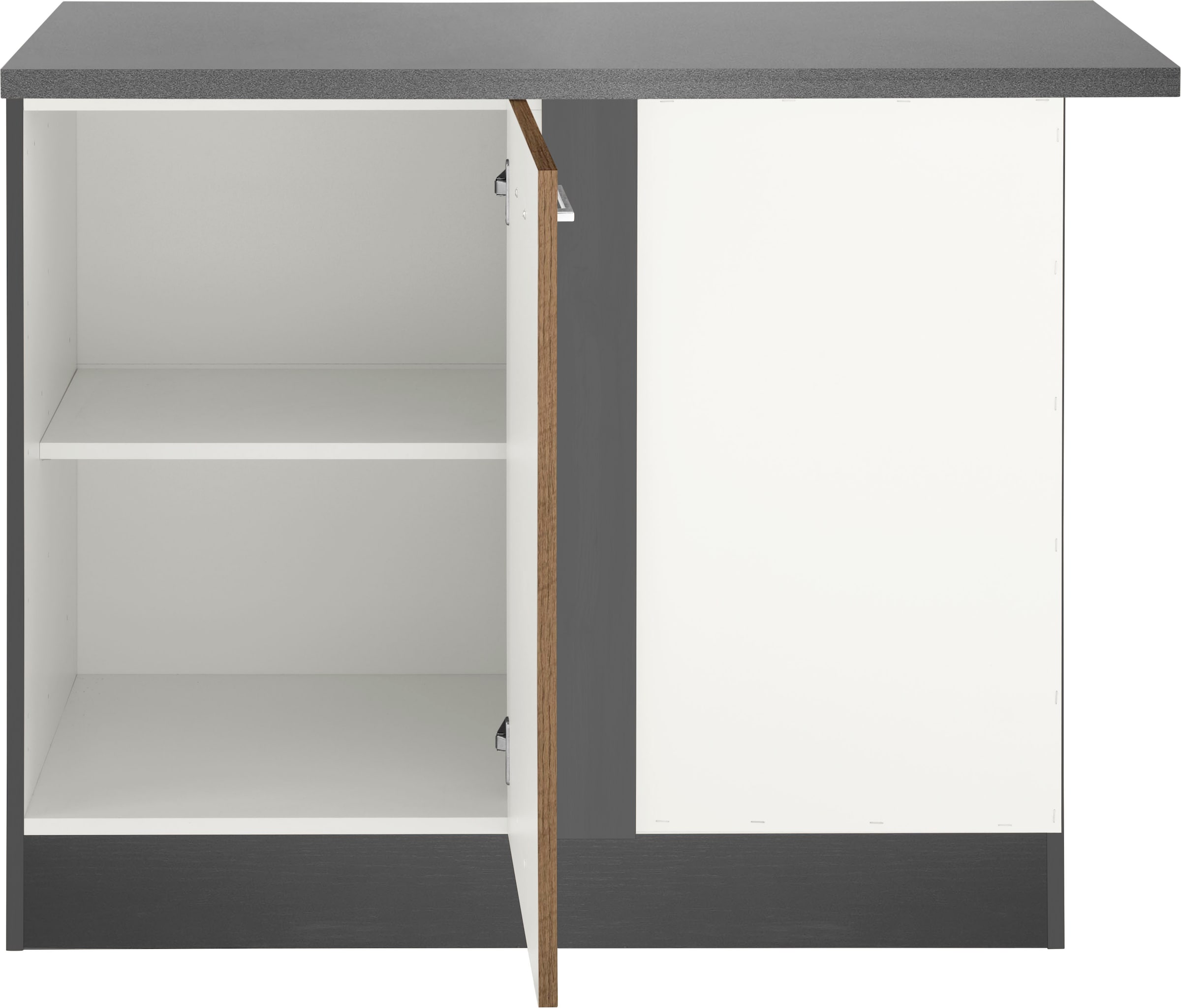 KOCHSTATION Eckunterschrank »KS-Colmar«, 110 cm, mit Metallgriff