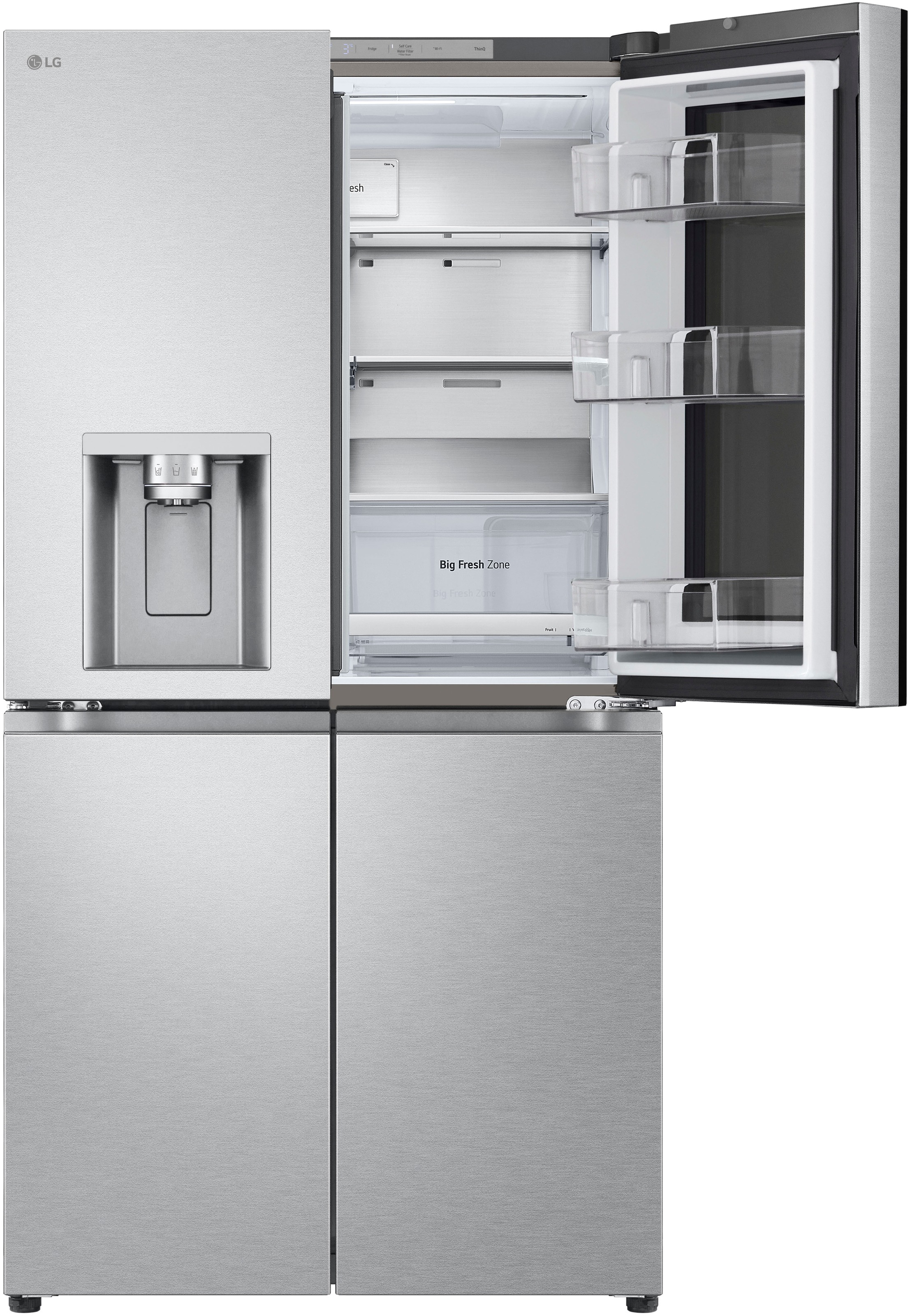 LG Multi Door »GMG960MBJE«, InstaView® Multi-Door