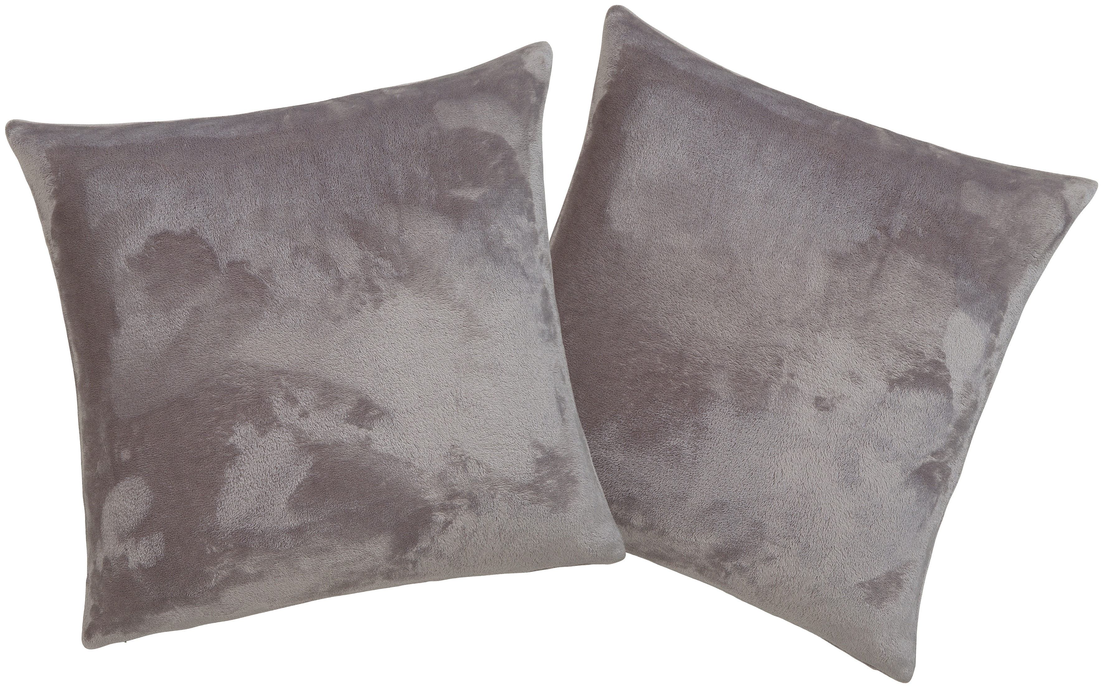 OTTO home "Jil" aus super weichem Kuschelfleece, Kissenhüllen ohne Füllung, 2 Stück