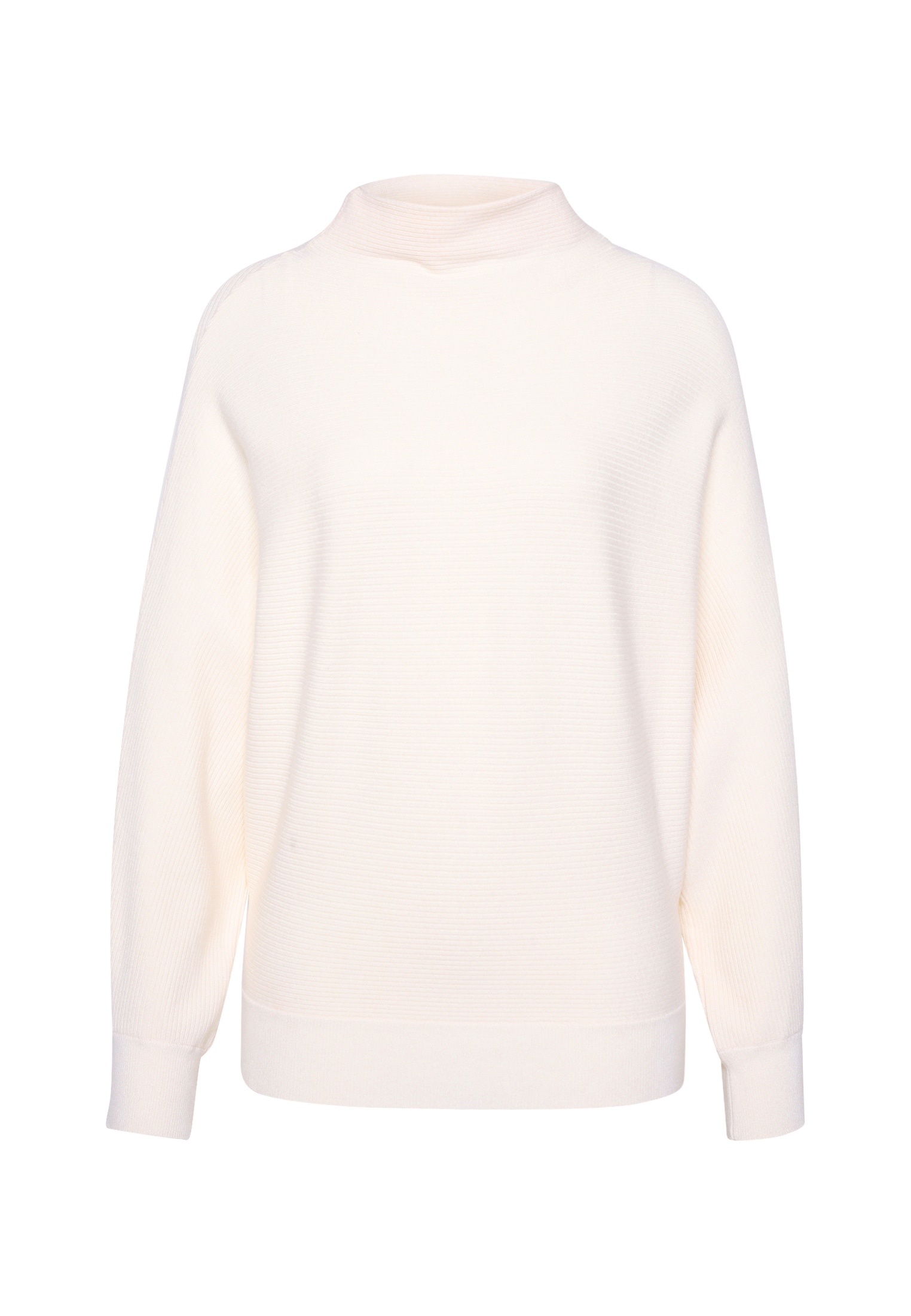 Zero Strickpullover »zero Damen Pullover strukturiert mit Stehkragen«, (1 tlg.), Plain/ohne Details