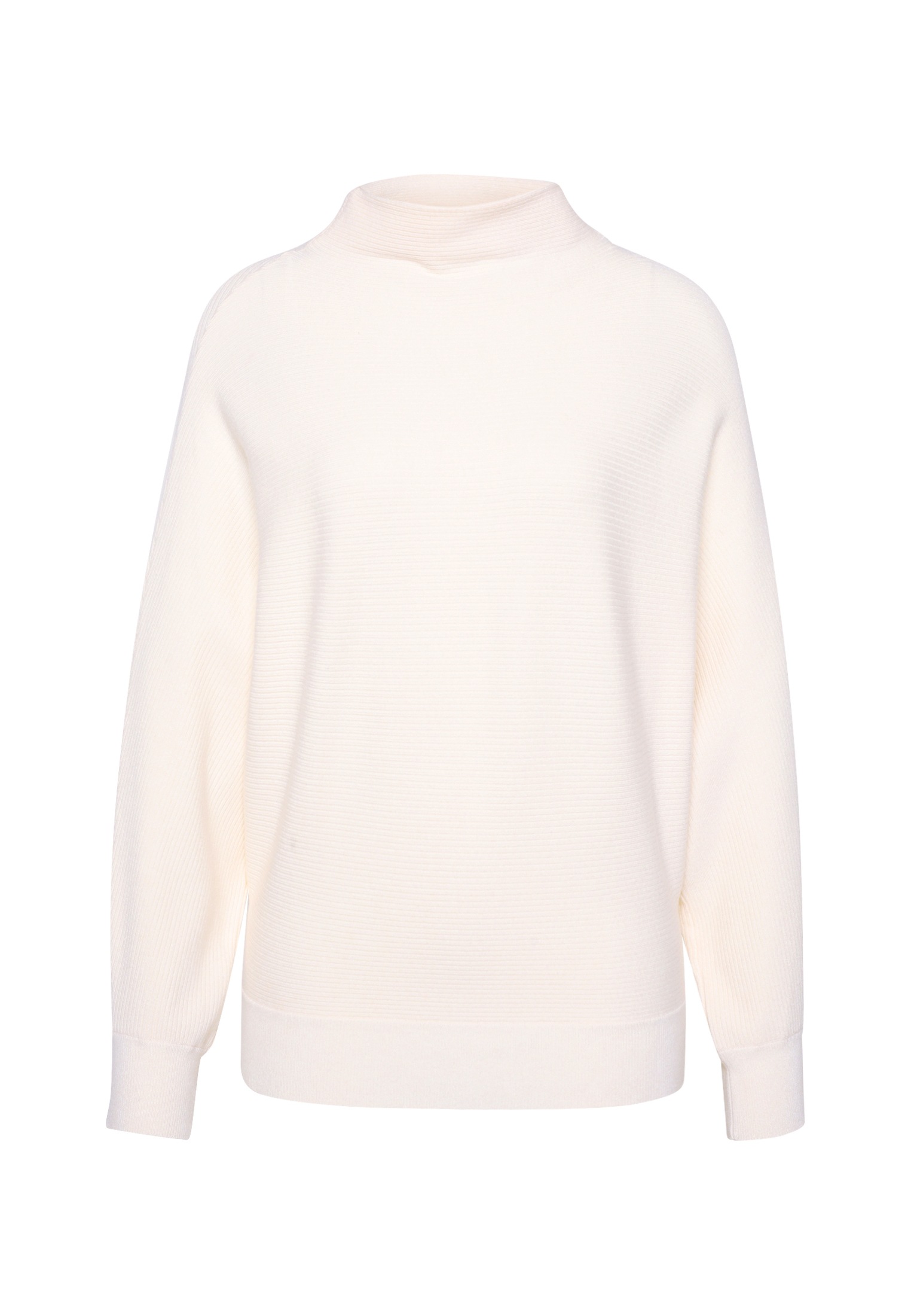Zero Strickpullover "Damen strukturiert mit Stehkragen" 1 Stk. Plain/ohne D günstig online kaufen