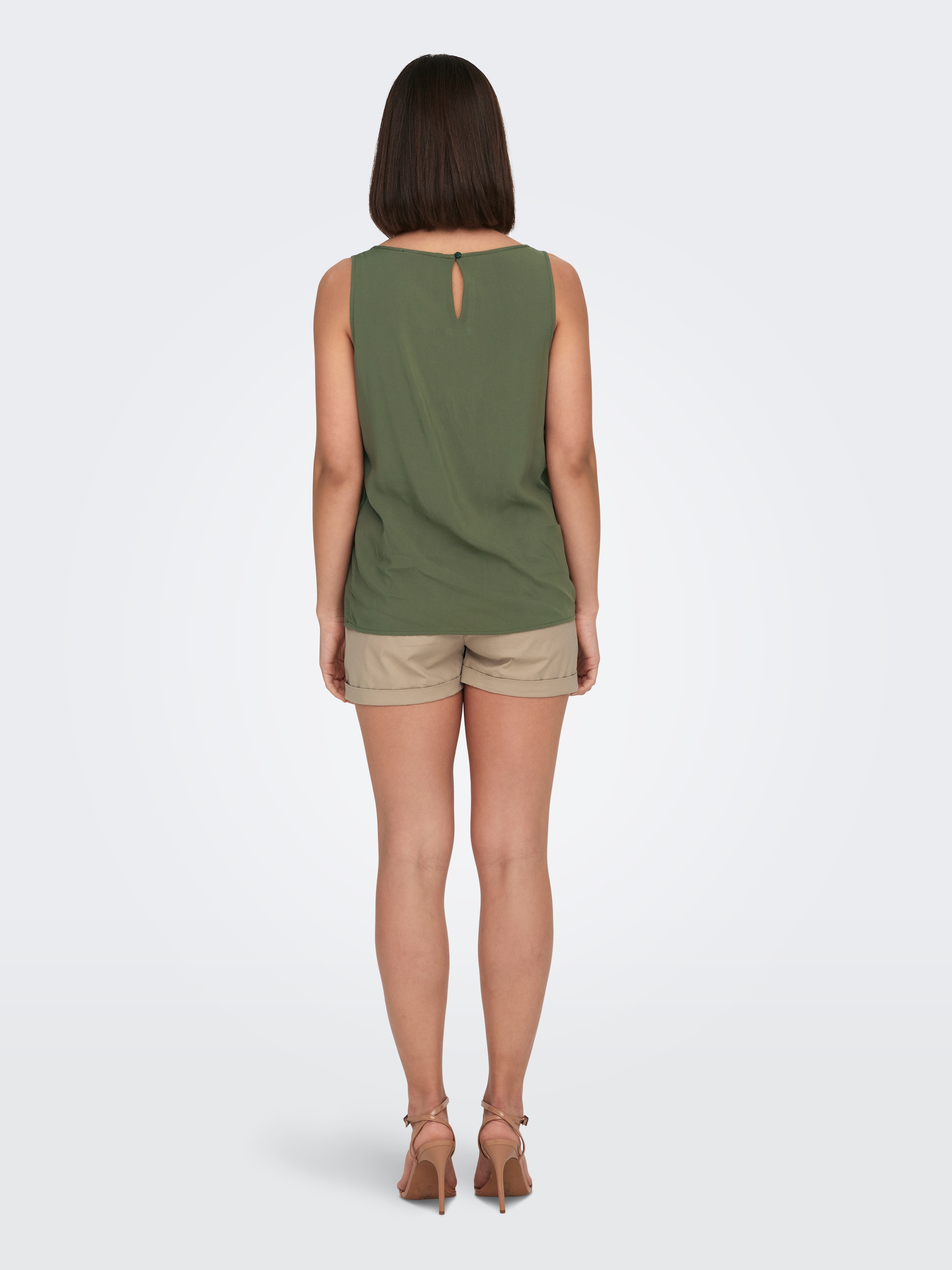 ONLY Blusenshirt »ONLNOVA LIFE VIS S/L TOP SOLID«