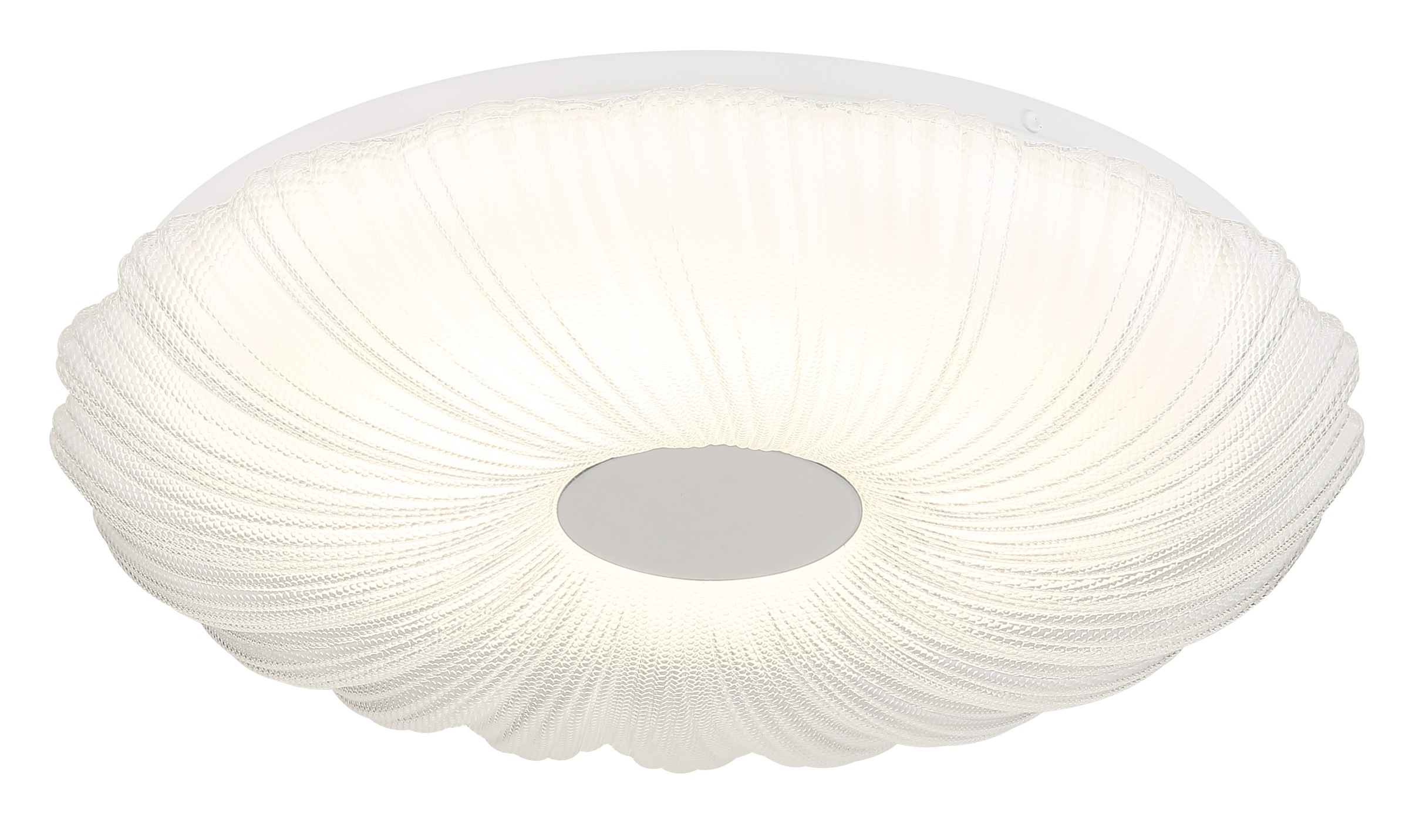 GLOBO LIGHTING LED Deckenleuchte "CAVENDISH", 1 Stk.weiß, Wohnzimmer, Leuchten, Deckenlampe/CCT 2700/4000/6000K/rund/Wohnzimmer/Schlafzimmer