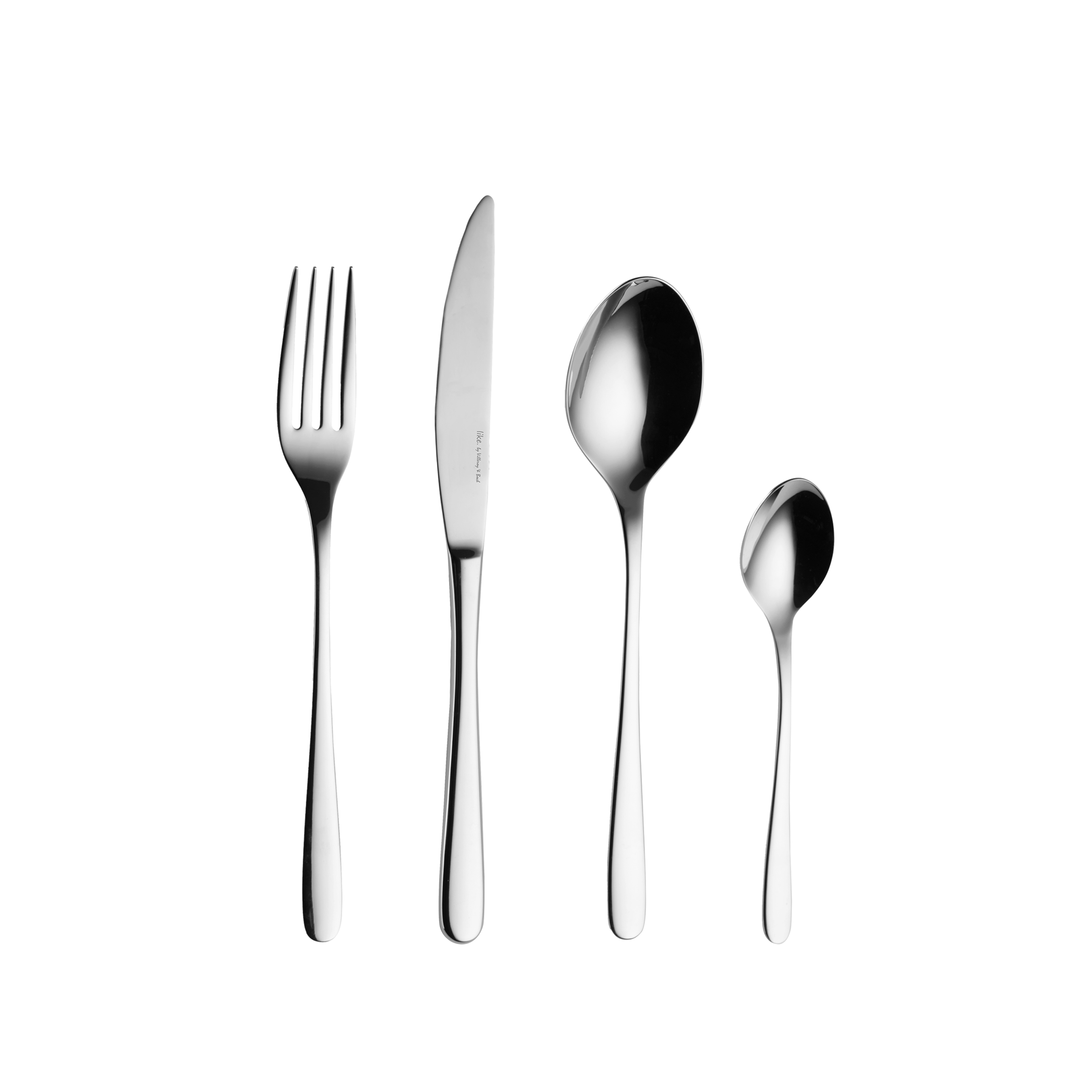 like. by Villeroy & Boch Besteck-Set "Essential Besteckset" Gefertigt aus pflegeleichtem, rostfreiem Edelstahl