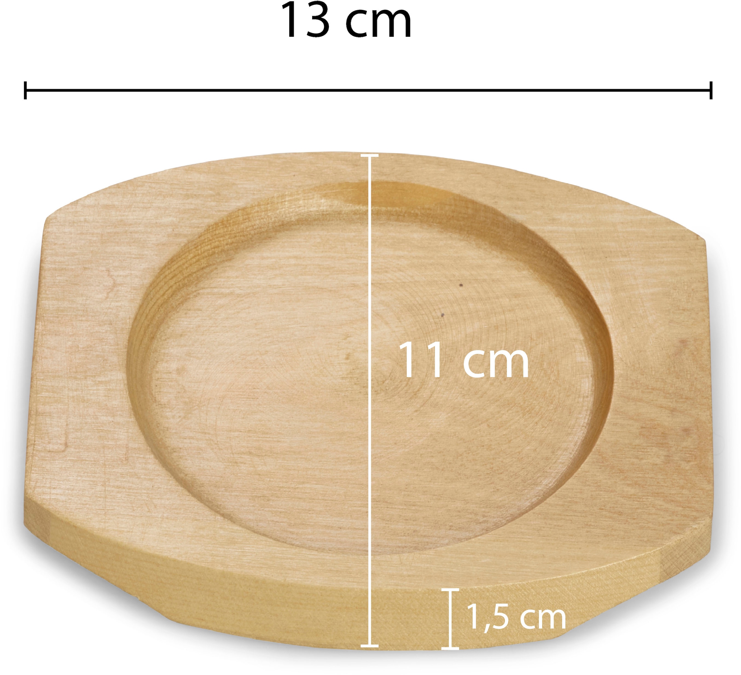 ECHTWERK Servierpfanne »2x Mini-Kochtopf aus Gusseisen« Gusseisen Set, 2 Stk. tlg. inkl. dekorativem Servierbrett, bereits eingebrannt