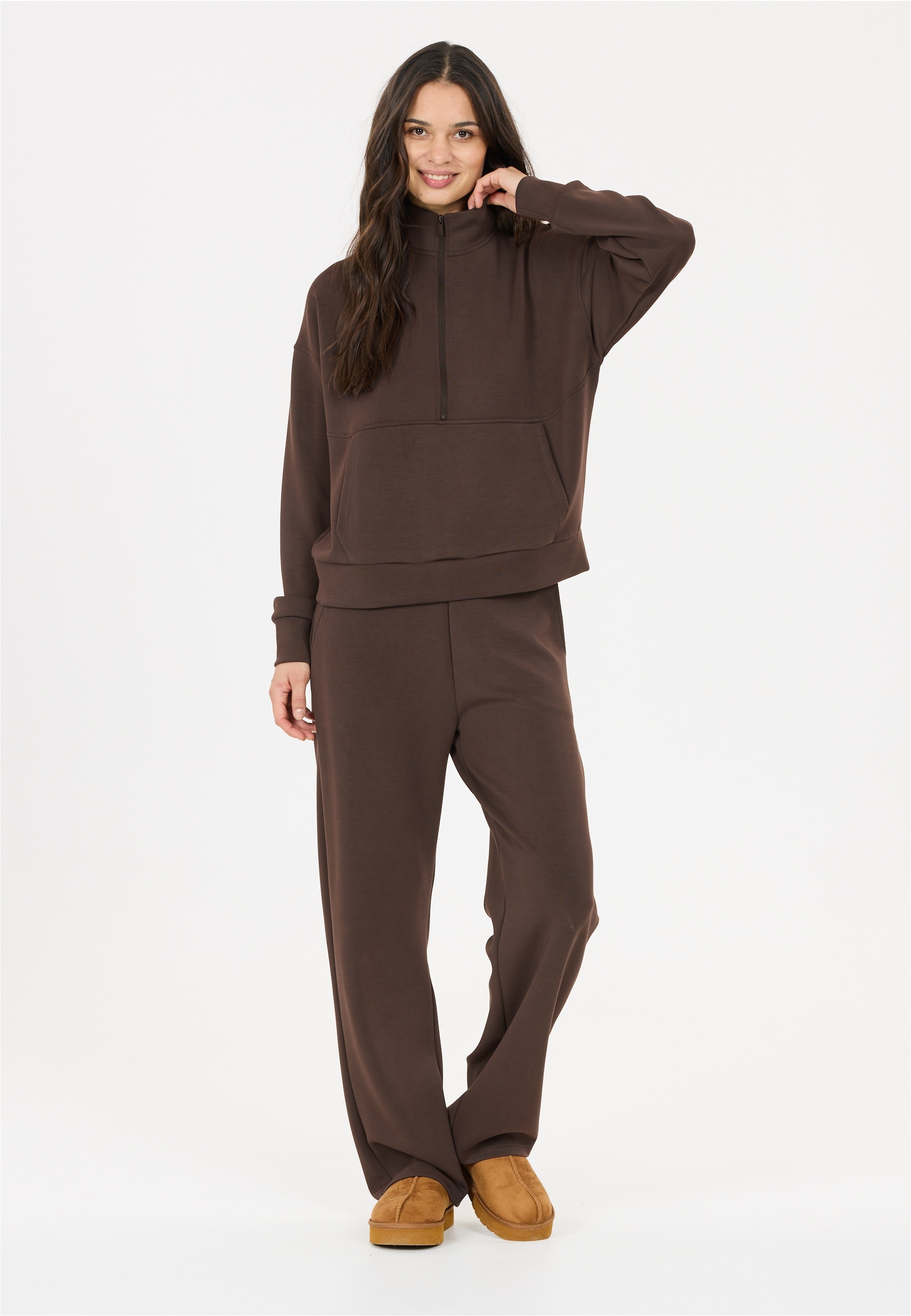 ATHLECIA Sweatshirt »Jillnana«, mit geräumiger Kängurutasche
