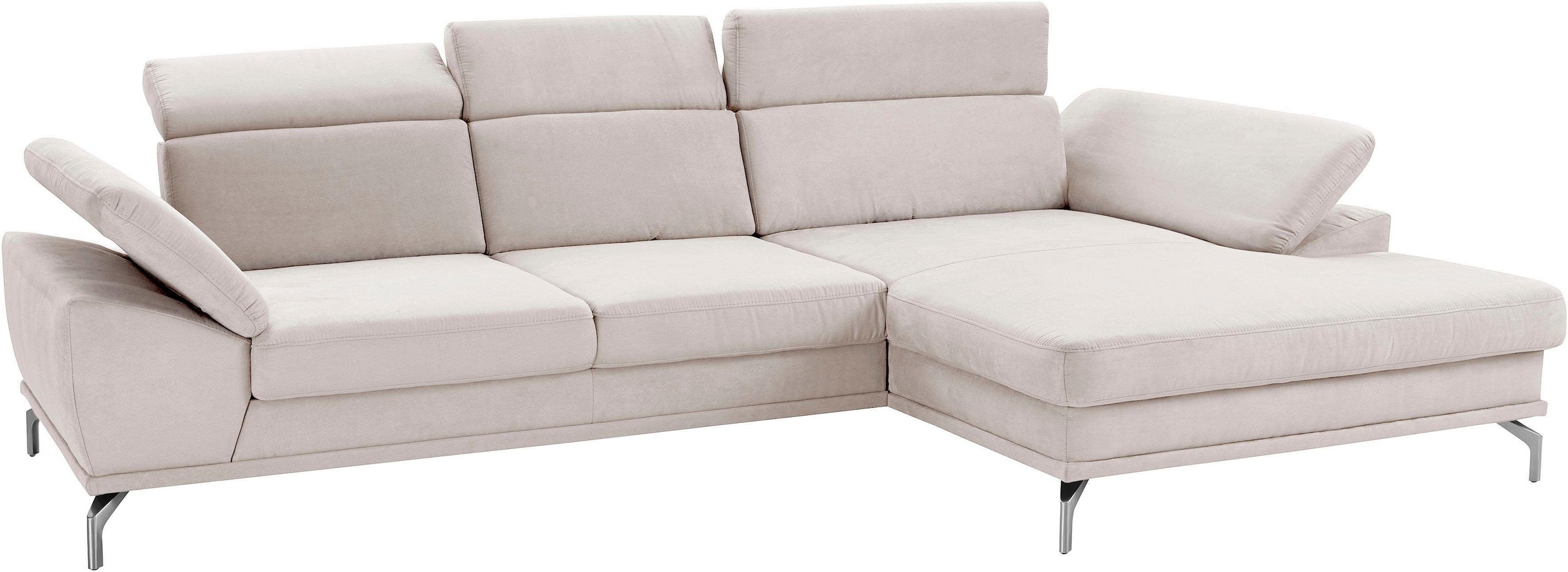 sit&more Ecksofa "Scorpio L-Form" inklusive Sitztiefenverstellung, wahlweis günstig online kaufen