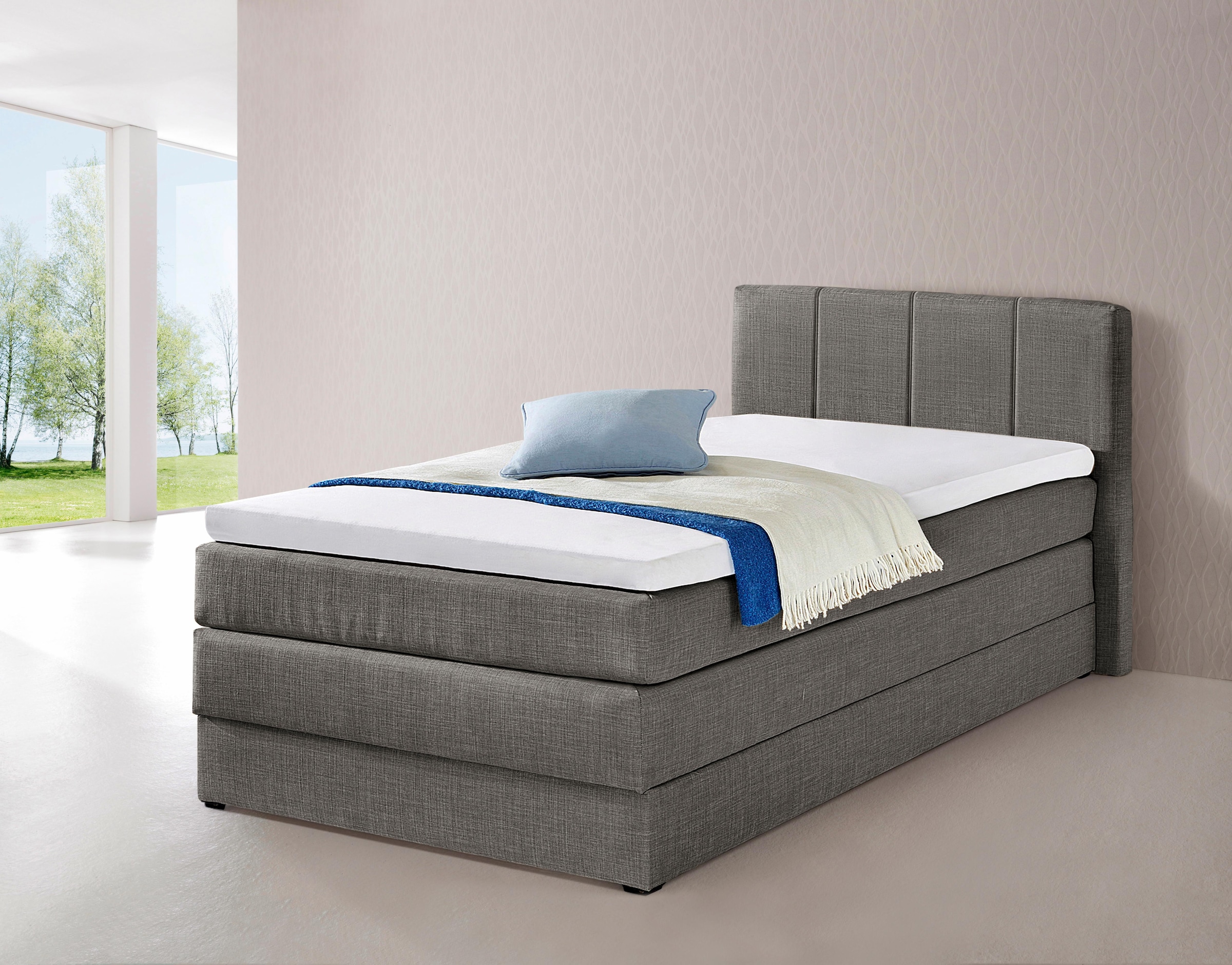 hapo Boxspringbett, mit Bettkasten