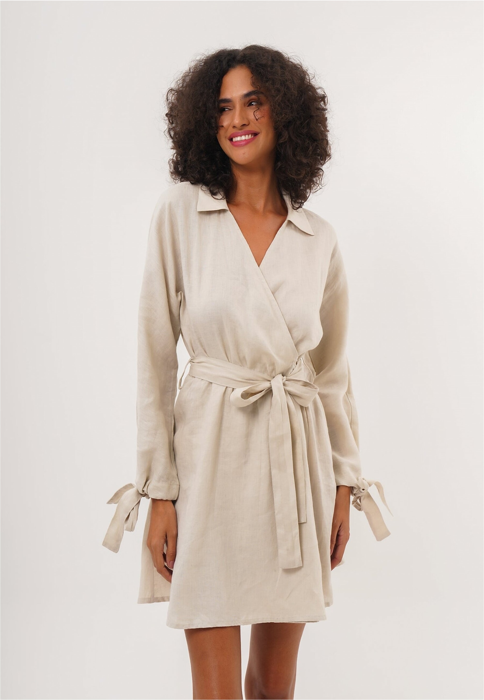 freshlions Jerseykleid "Joana", in Wickeloptik günstig online kaufen