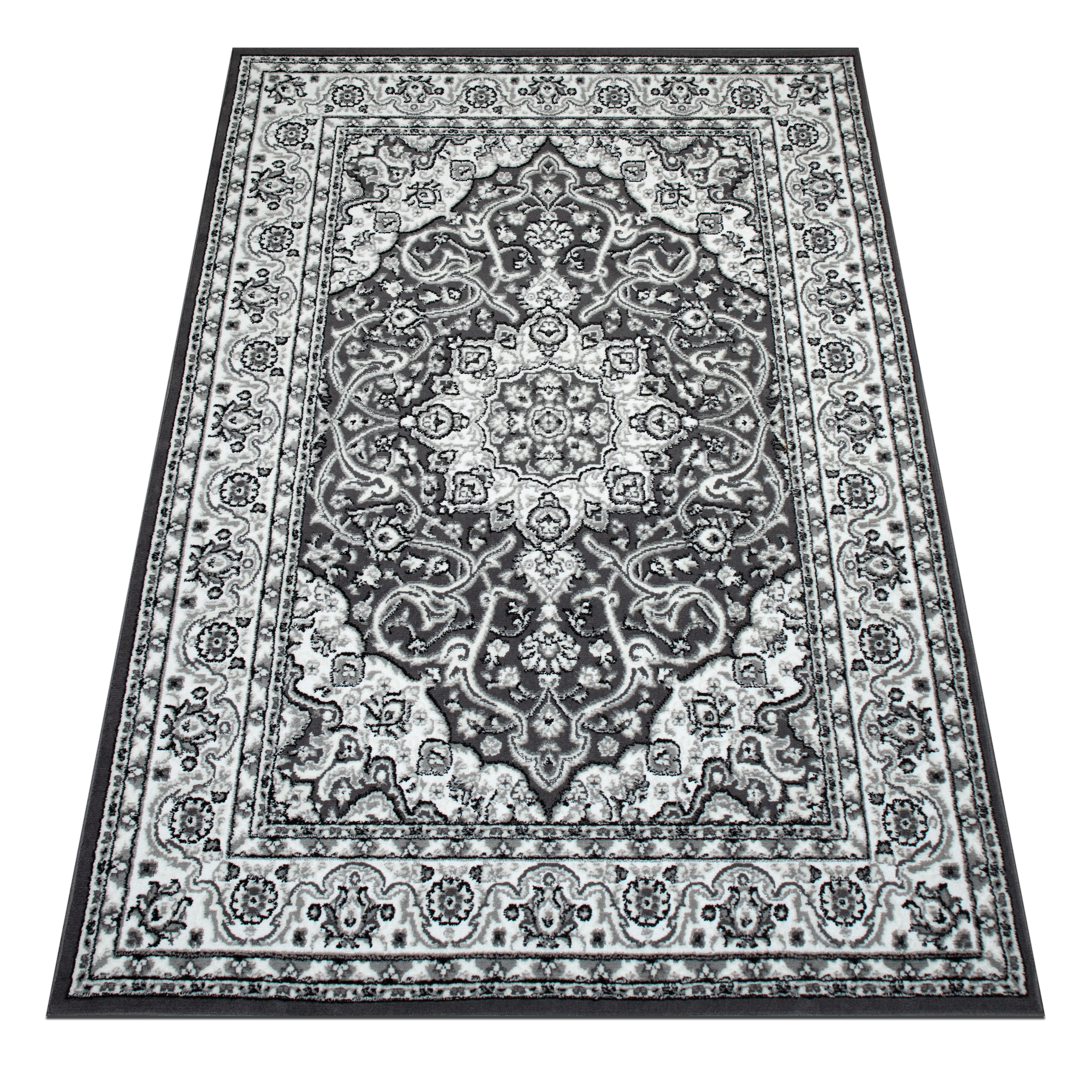 my home Teppich »Miane, Orient-Design, kurzflor«, rechteckig, 8 mm Höhe, weiche Haptik, Wohnzimmer, Esszimmer, Schlafzimmer