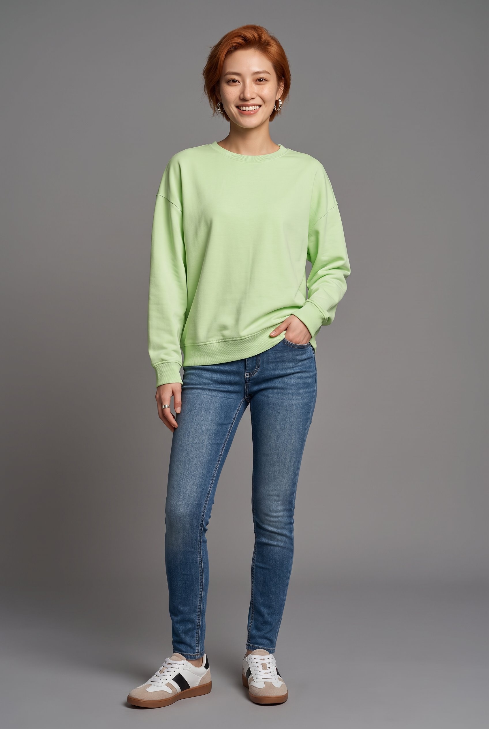 Aniston CASUAL Skinny-fit-Jeans in trendiger Used-Waschung - NEUE KOLLEKTION