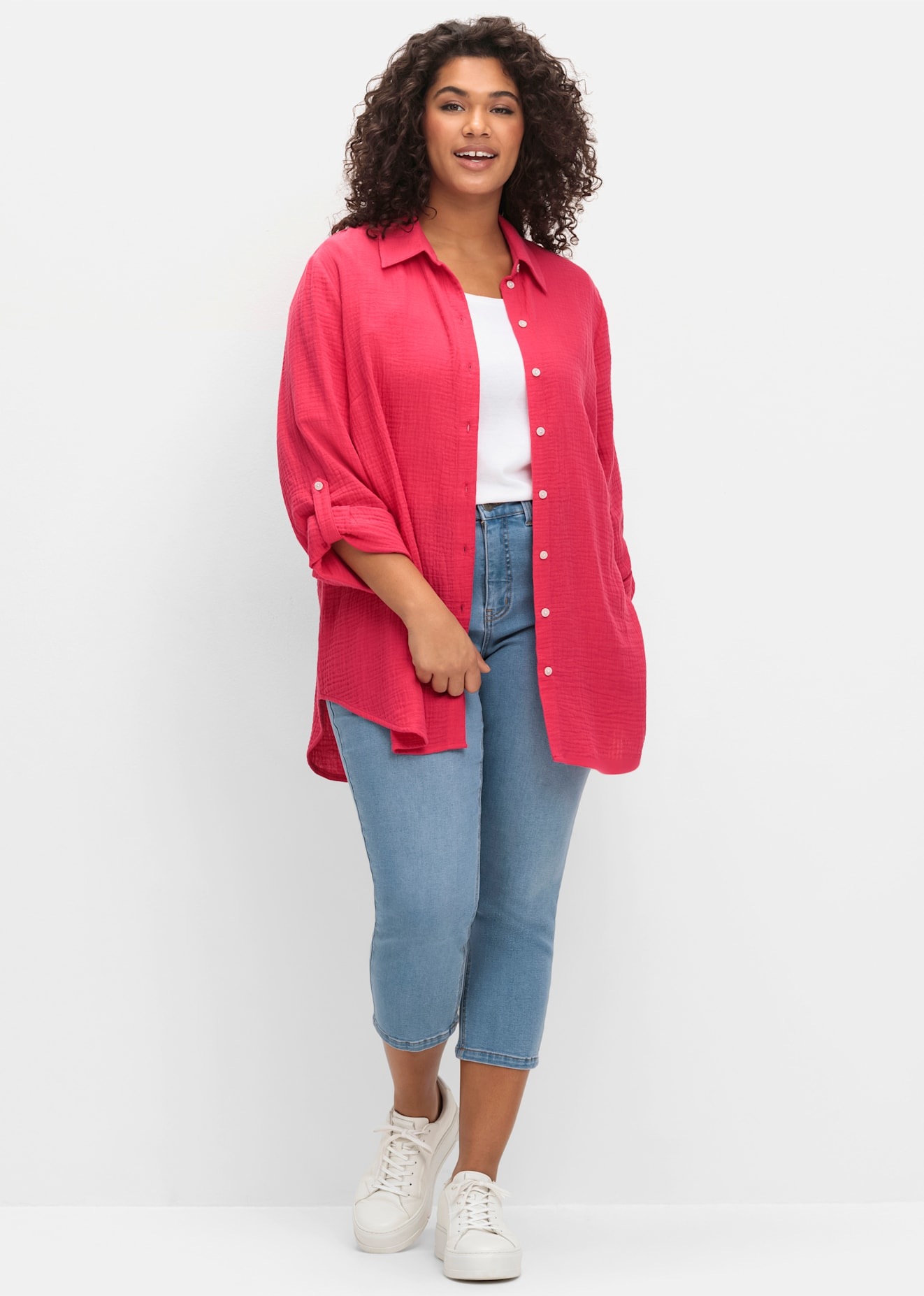 Sheego 7/8-Jeans 1 Stk. tlg. günstig online kaufen