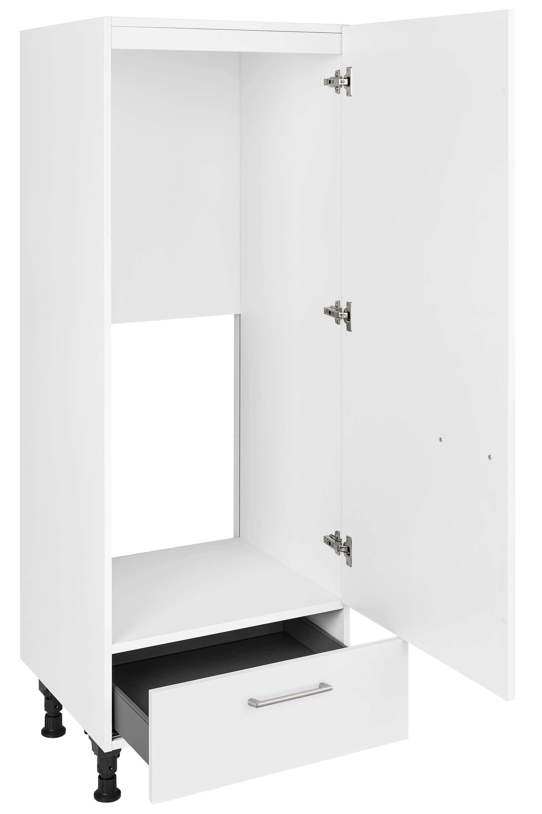 nobilia® Kühlumbauschrank »"Laser", Ausrichtung wählbar, mit Schubkasten,« vormontiert, Breite/Höhe: 60/167,8 cm