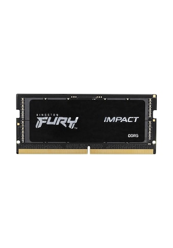 Arbeitsspeicher »32GB 5600MT/s DDR5 CL40 SODIMM FURY Impact PnP«