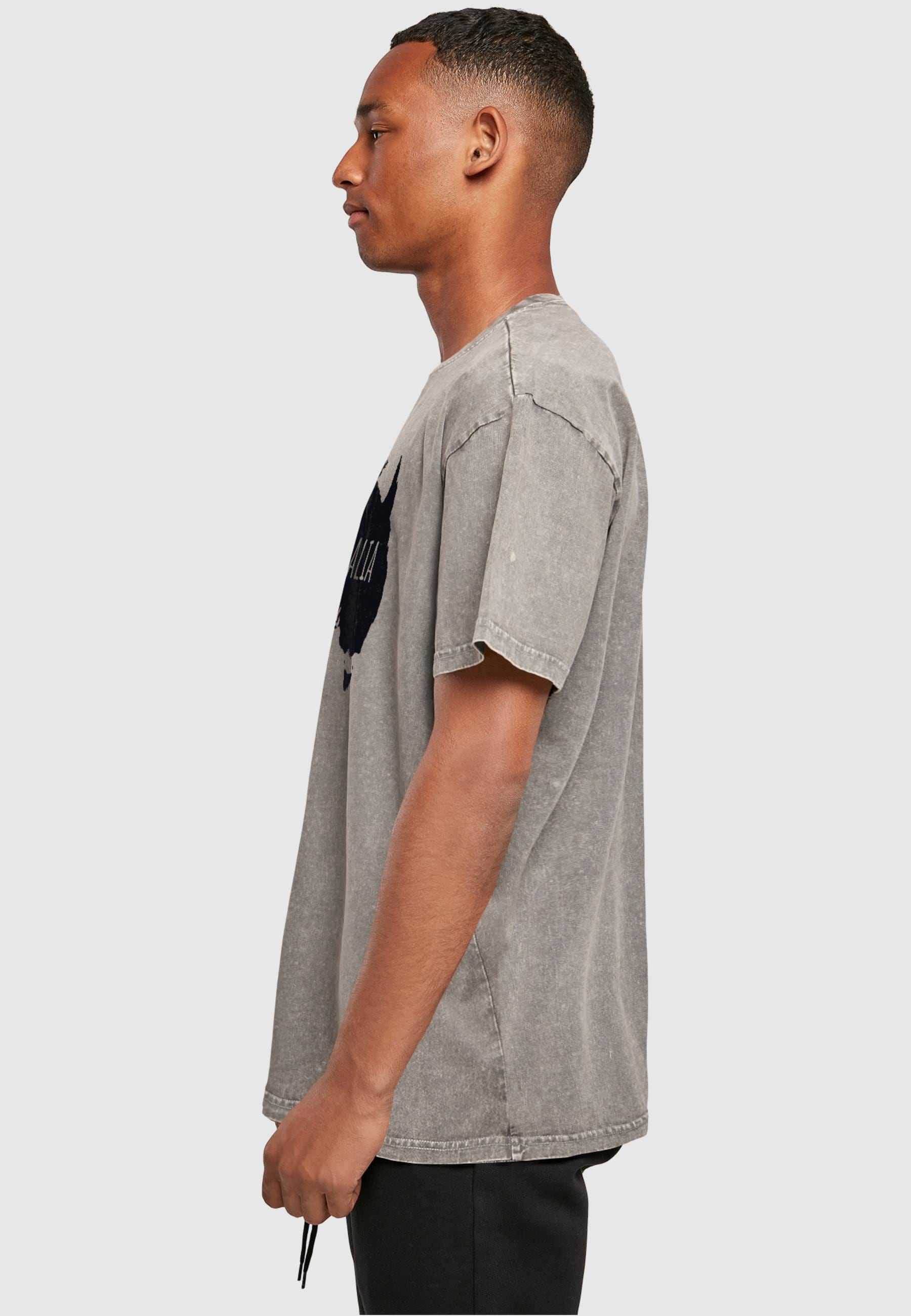 Merchcode T-Shirt »Merchcode Herren Australia Acid Washed Heavy Oversize Tee«, (1 tlg.)