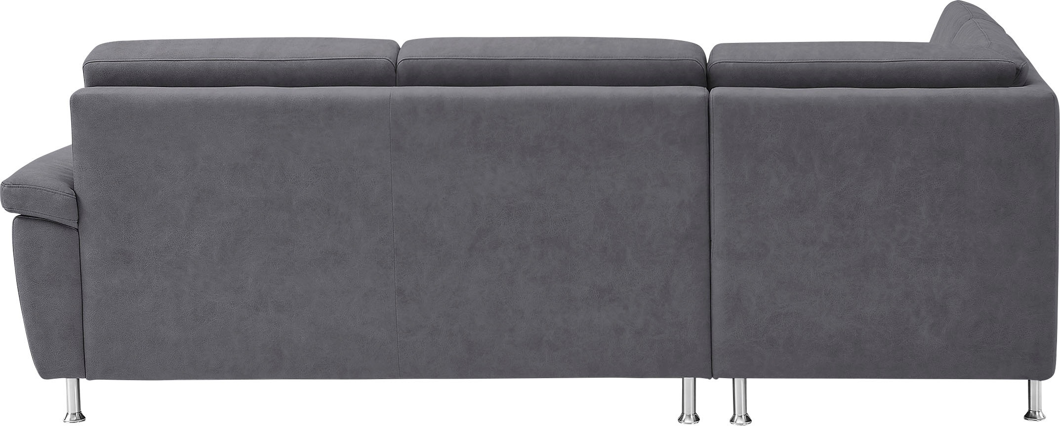 CALIZZA INTERIORS Ecksofa »Onyx L-Form«, Ottomane links oder rechts, wahlweise mit Bettfunktion, Breite 257 cm