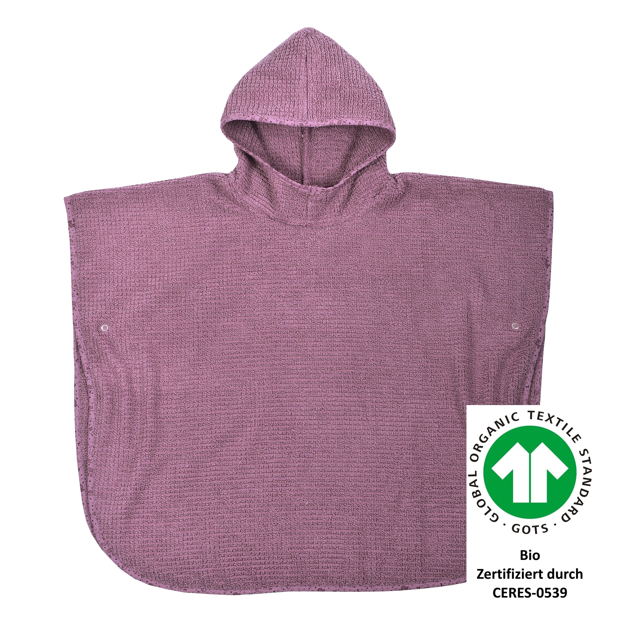 Wörner Badeponcho "at home" Biobaumwolle, maschinenwaschbar, trocknergeeign günstig online kaufen