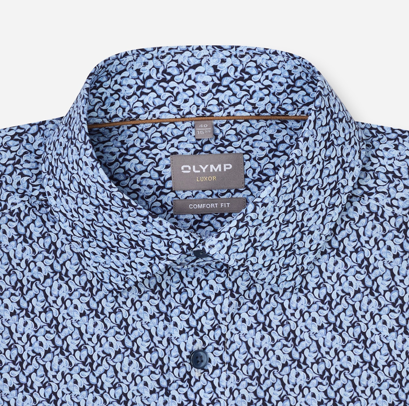 OLYMP Langarmhemd »Luxor« New Kentkragen, comfort fit