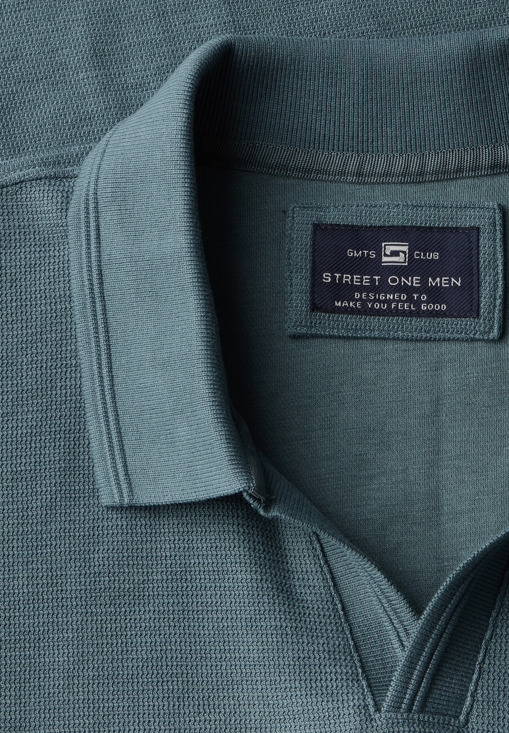 STREET ONE MEN Poloshirt, im soften Baumwoll-Mix